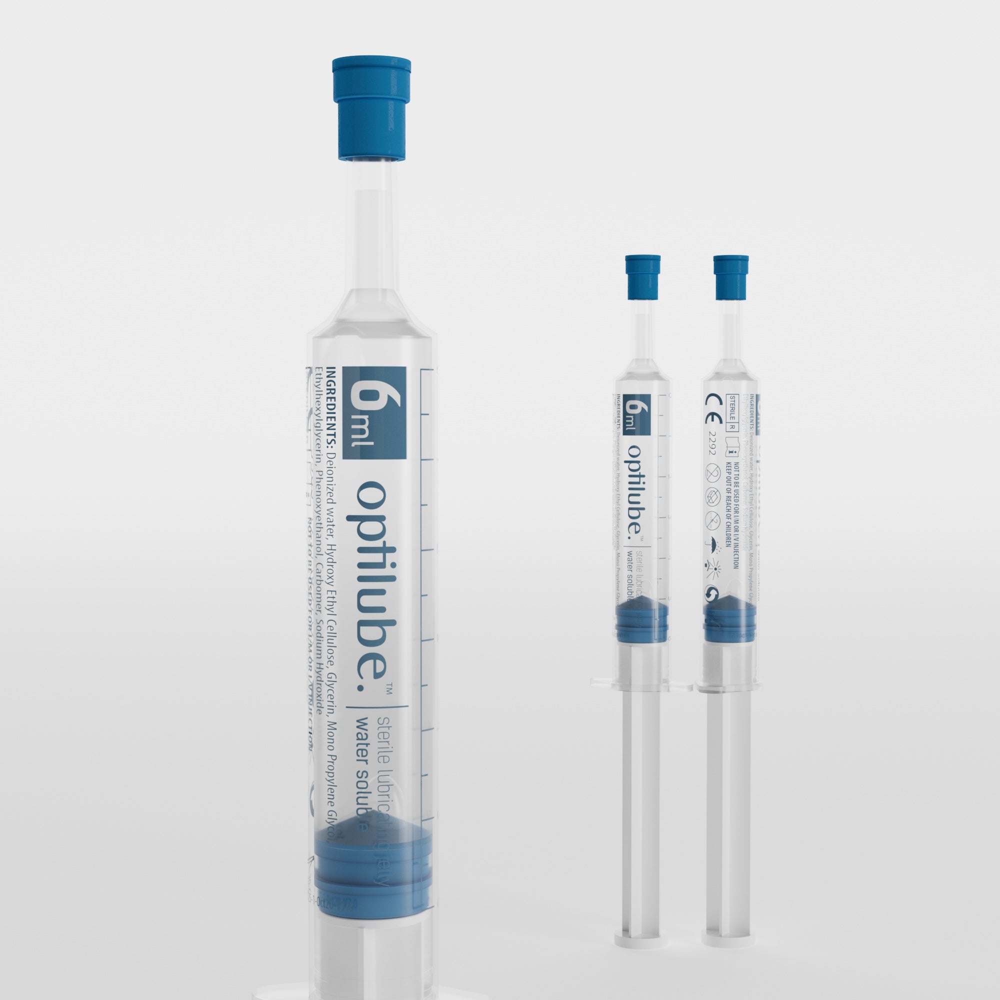 OptiLube Sterile Lubricant Jelly Syringe (6ml or 11ml) (x1)