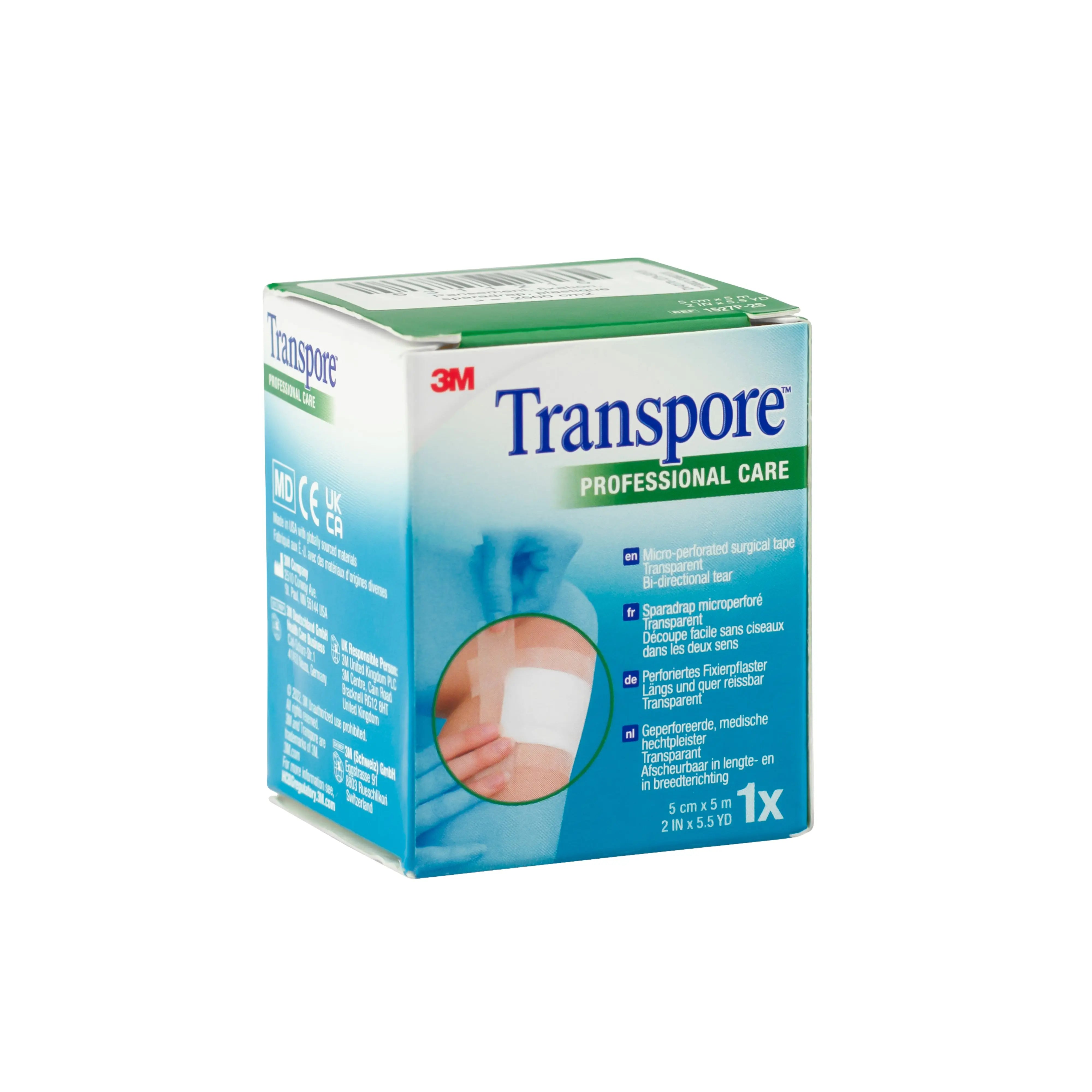 3M Transpore Surgical Tape (5cm x 5m) (x1)