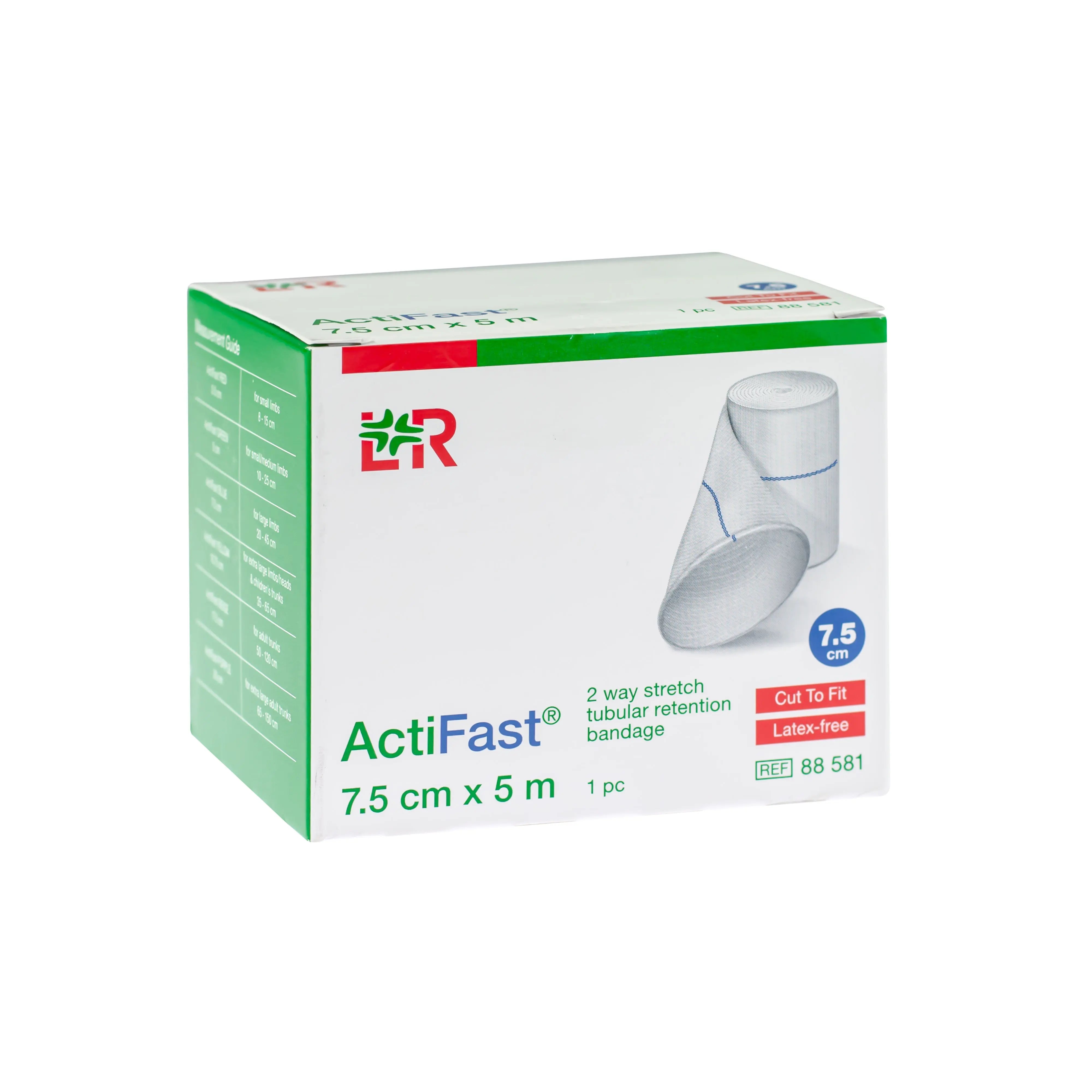 ActiFast 2-Way Elasticated Tubular Retention Bandage (7.5cm Wide) (x1)