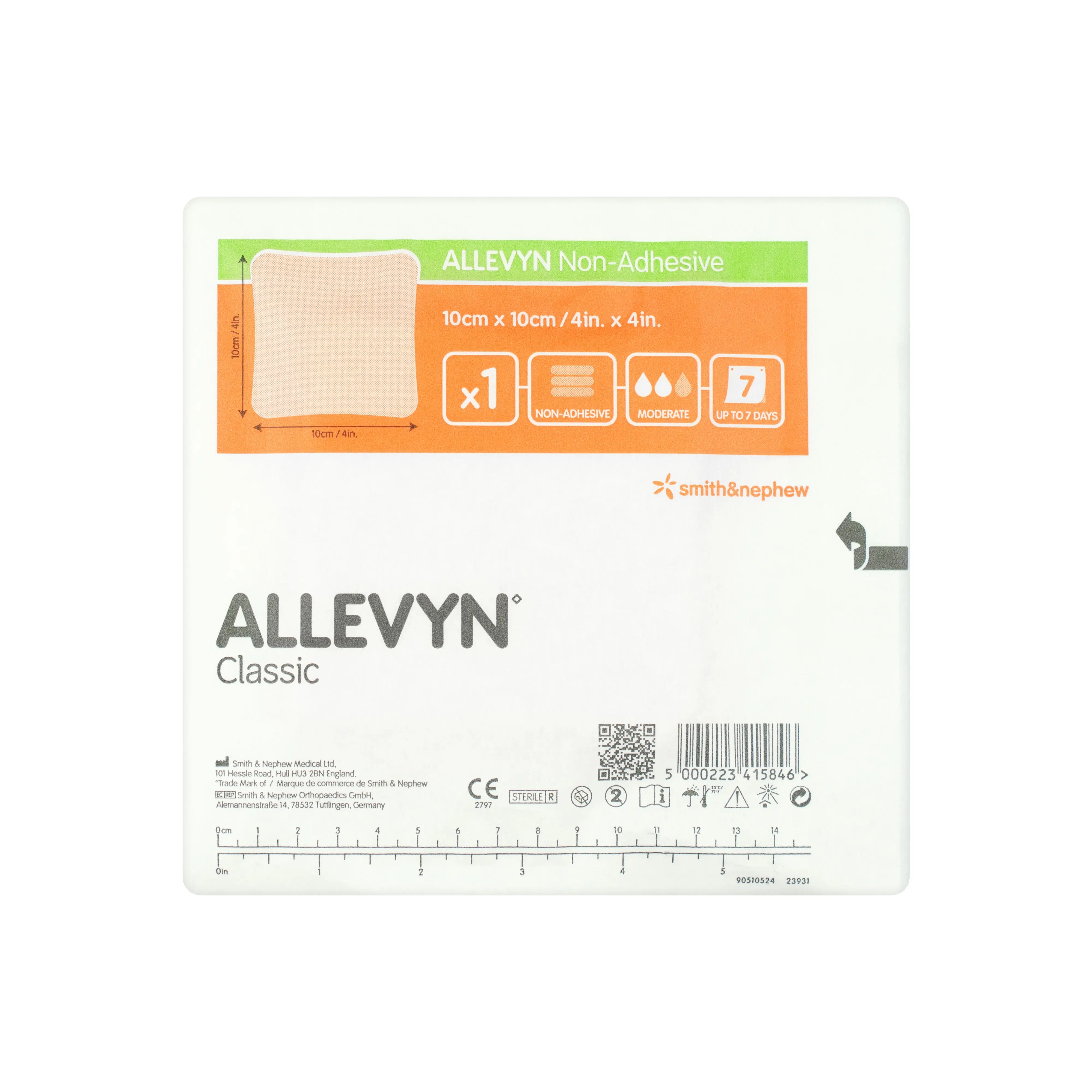 Allevyn Non-Adhesive Dressing (Multiple Sizes) (x10)