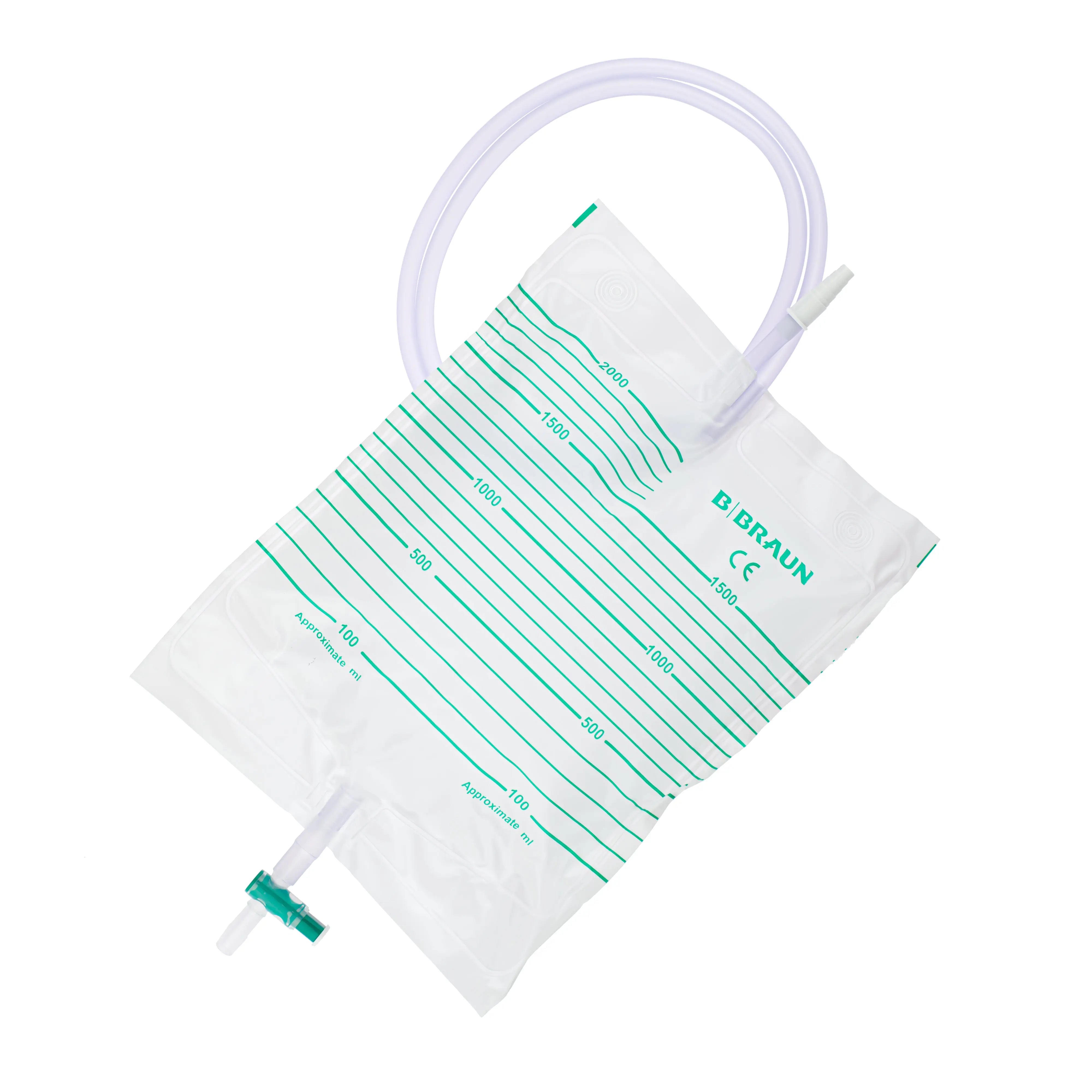 B.Braun Urimed 2L Drainage Bags - Urine Night Bags (x10)