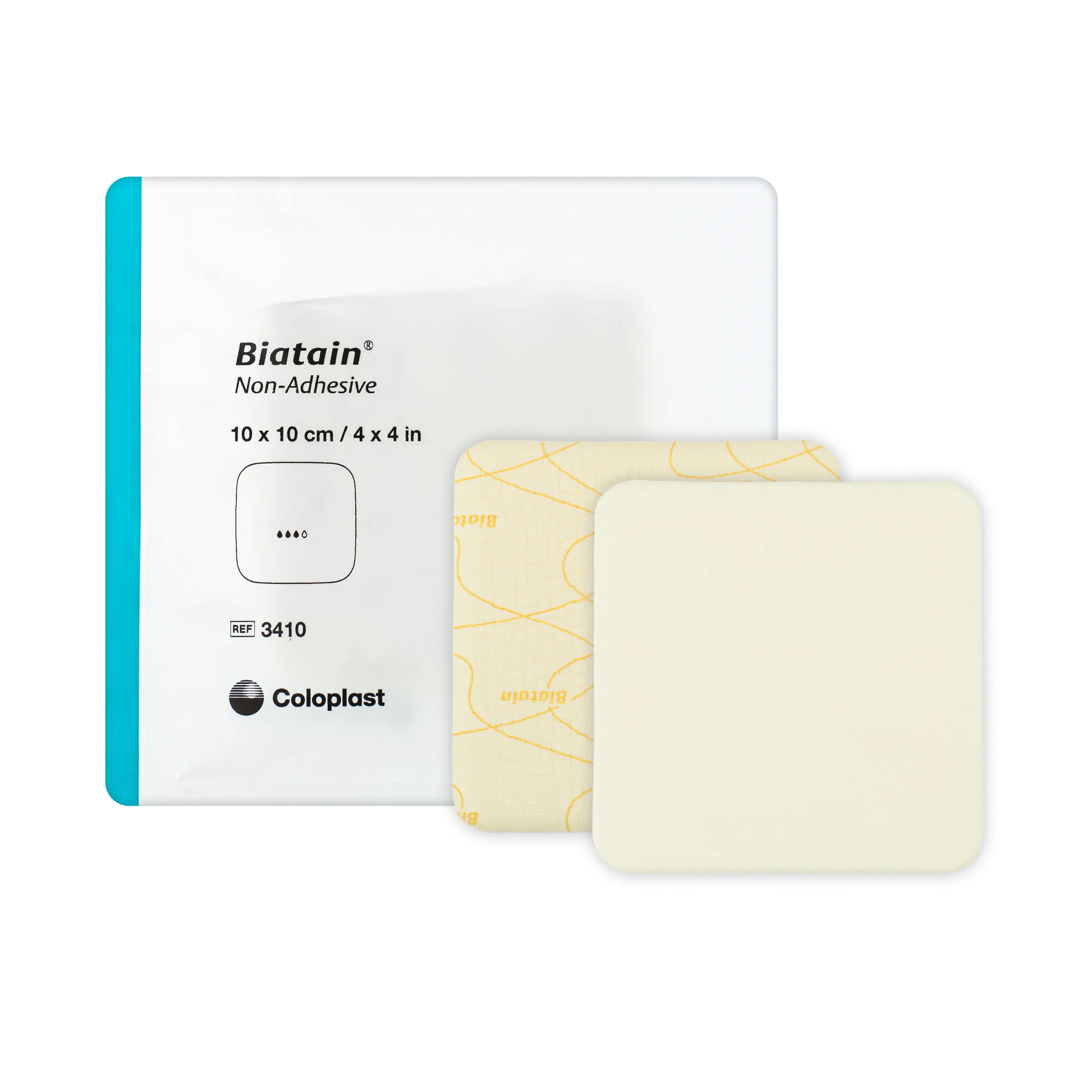 Biatain Non-Adhesive Dressing - Polyurethane Foam Dressing (Multiple Sizes) (x5 or 10)