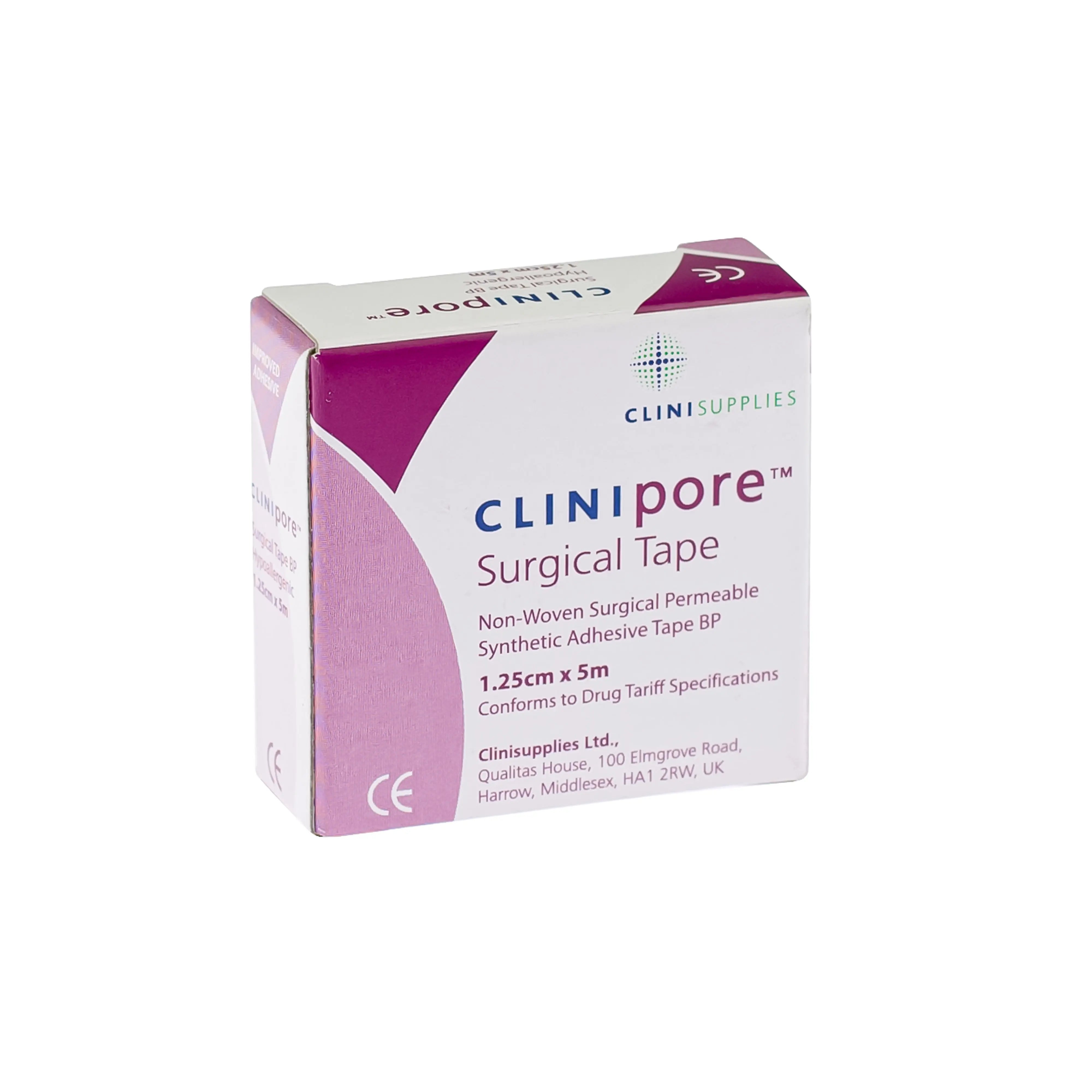 Clinipore Surgical Tape - Hypoallergenic (1.25cm x 5m) (x1)