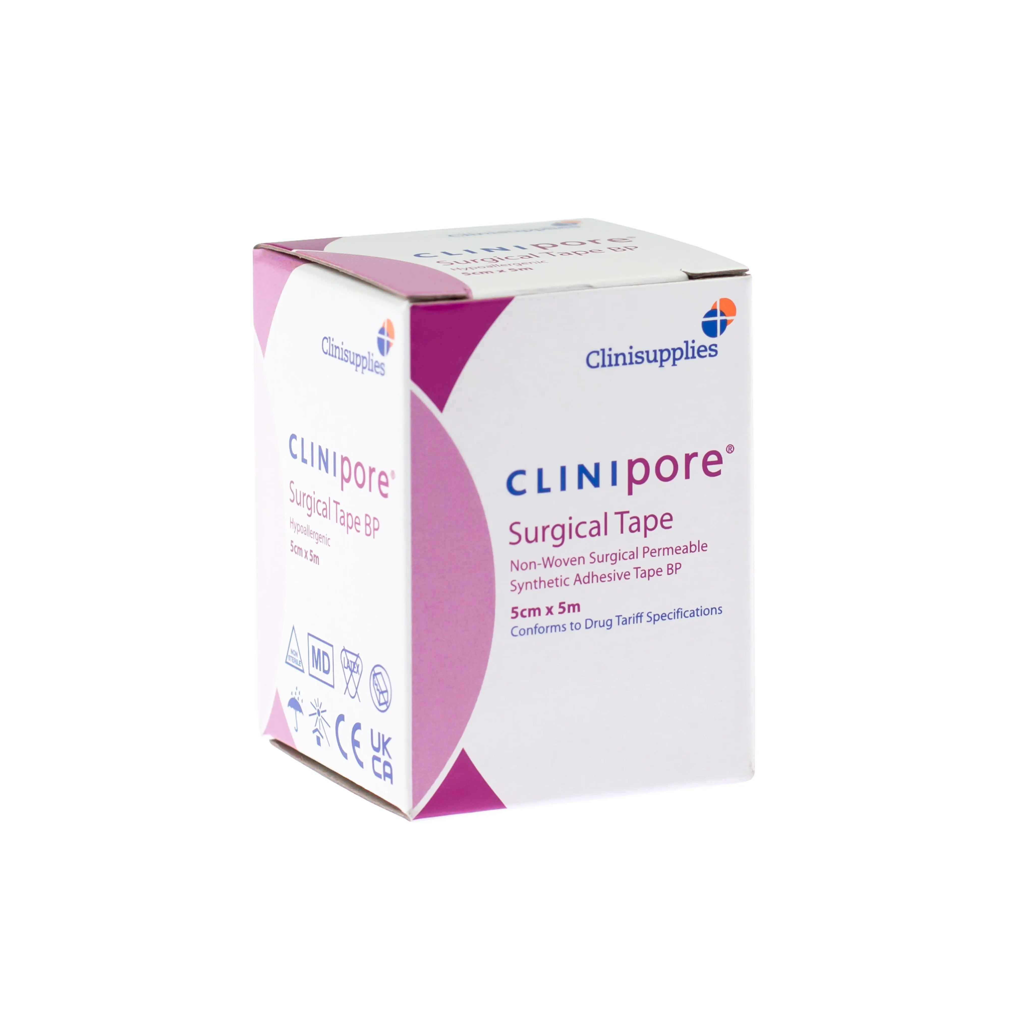 Clinipore Surgical Tape - Hypoallergenic (5cm x 5m) (x1)