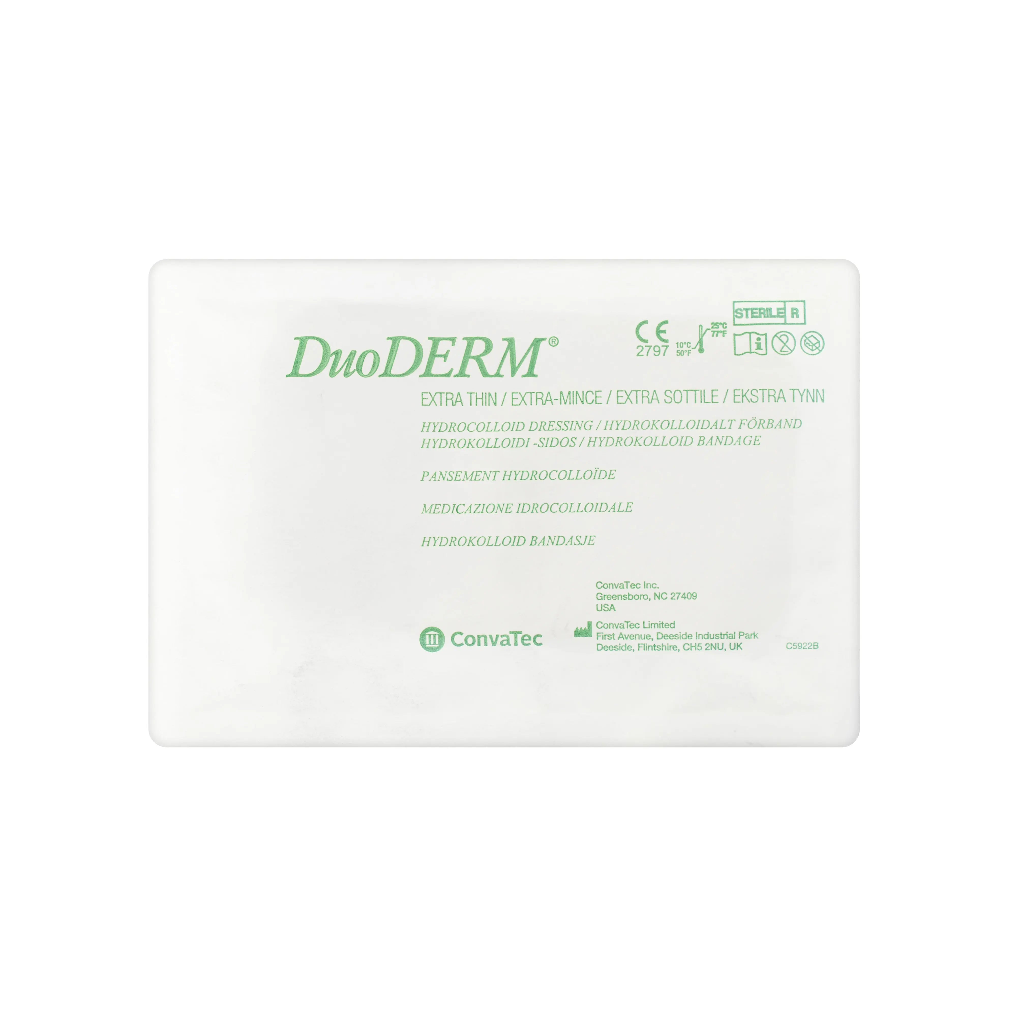 DuoDERM Extra Thin Dressing - Hydrocolloid Dressing (Multiple Sizes) (x10)