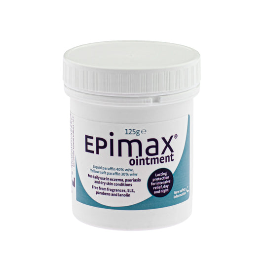 Epimax Ointment - Liquid &  Yellow Soft Paraffin For Dry Skin Conditions (125g) (x1)