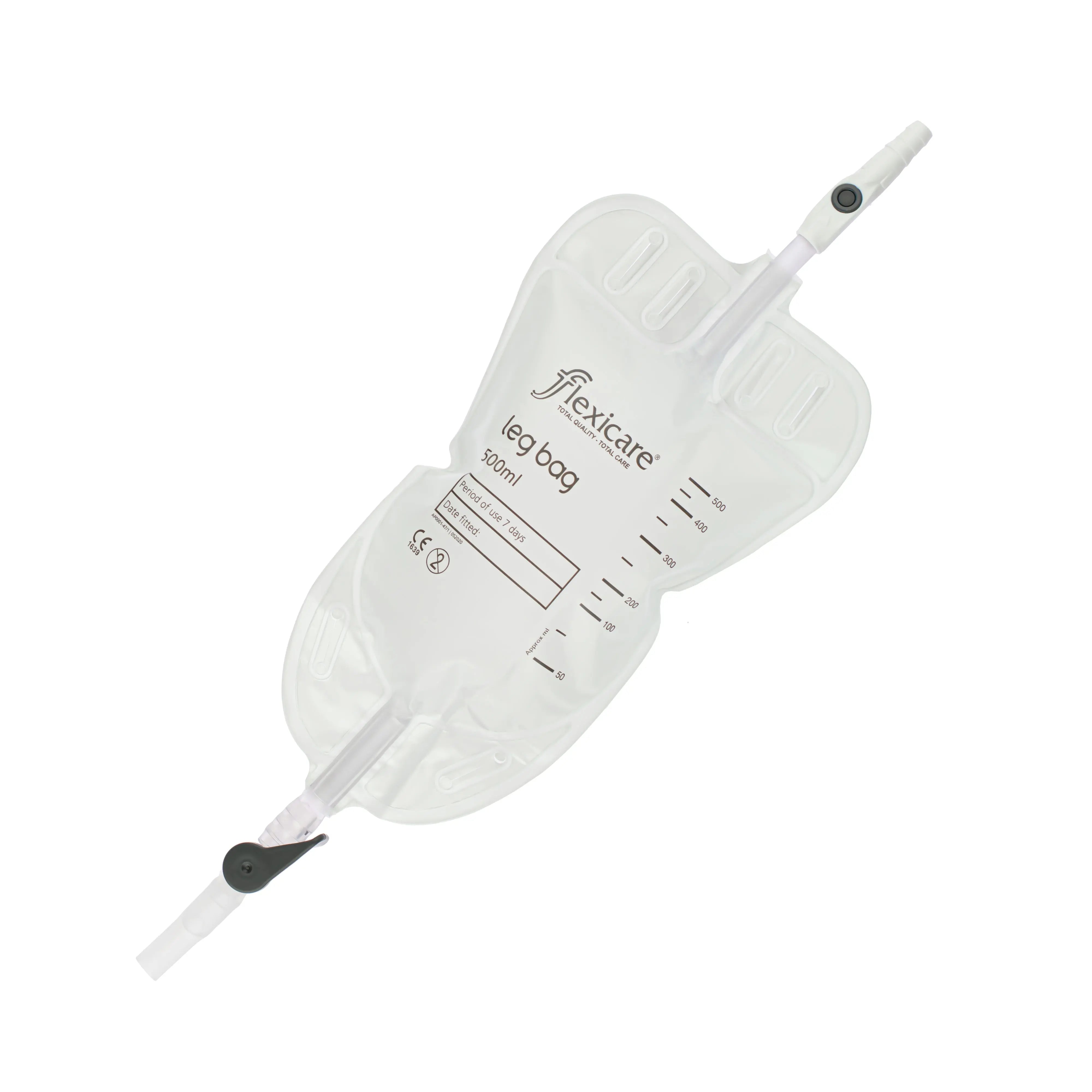 Flexicare Flocked Leg Bags (x10)