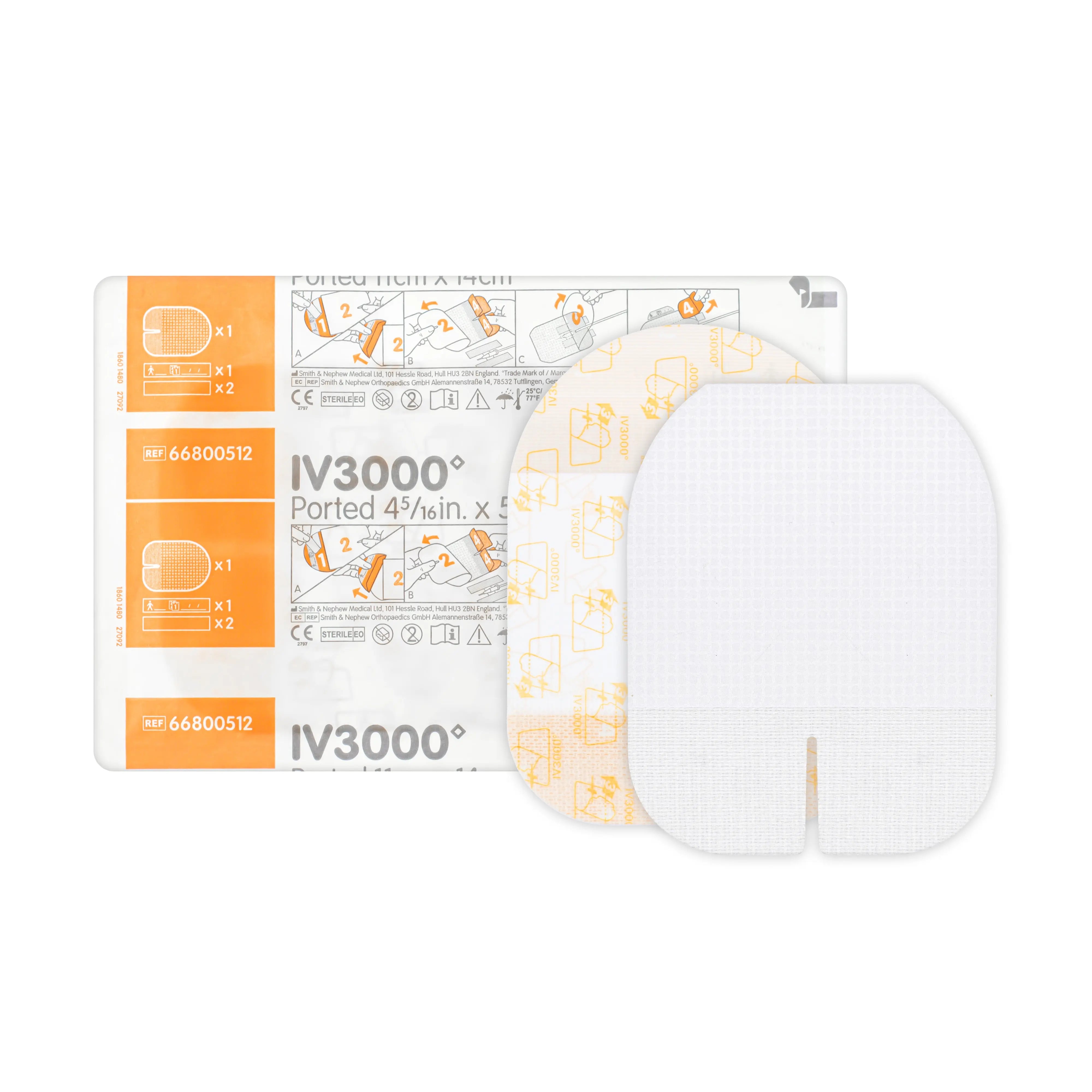 IV3000 Moisture Responsive Catheter Dressing (For PICC & Midline Catheters) (11cm x 14cm) (x25)