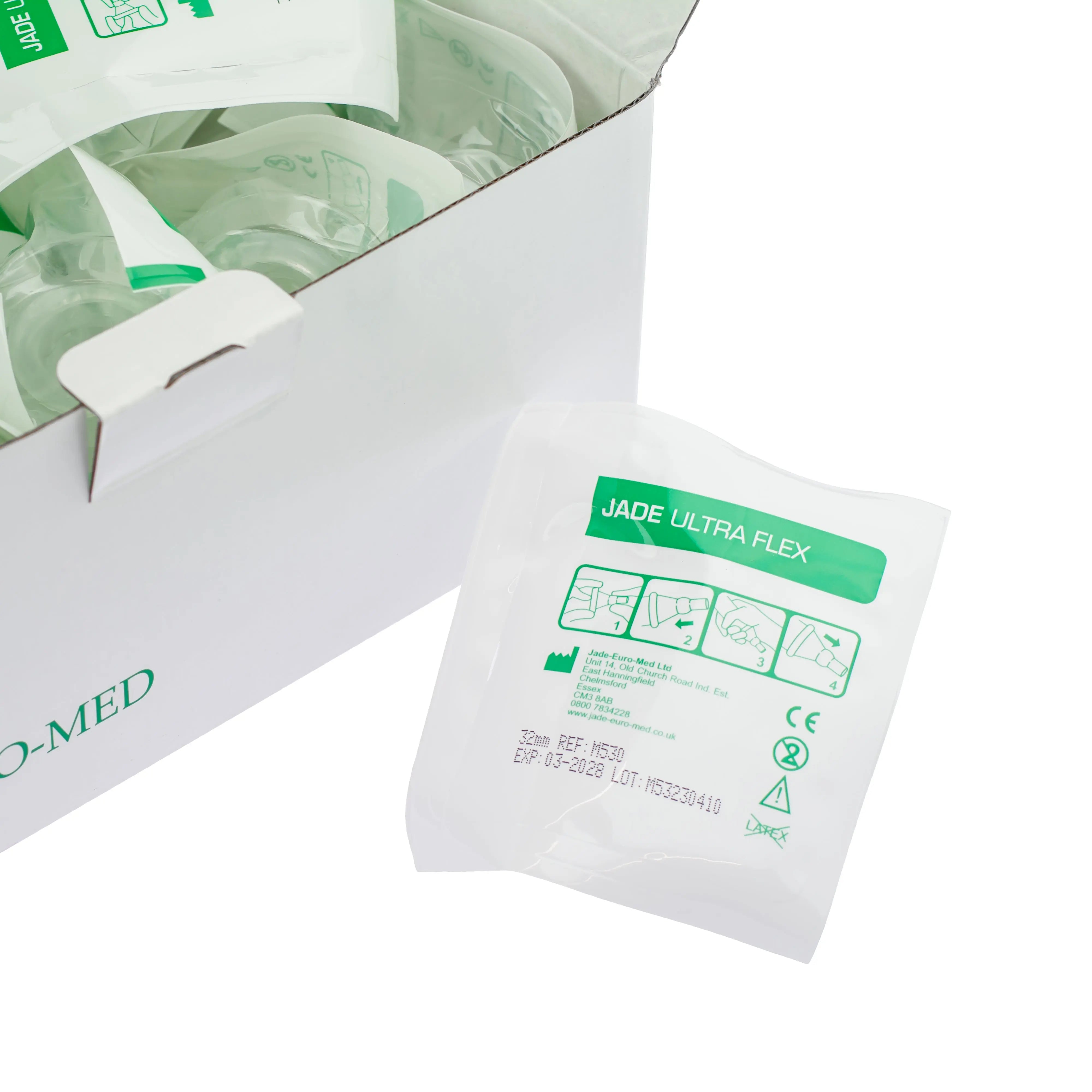 Jade Ultraflex Sheath - Self-Adhesive External Catheter (x30)