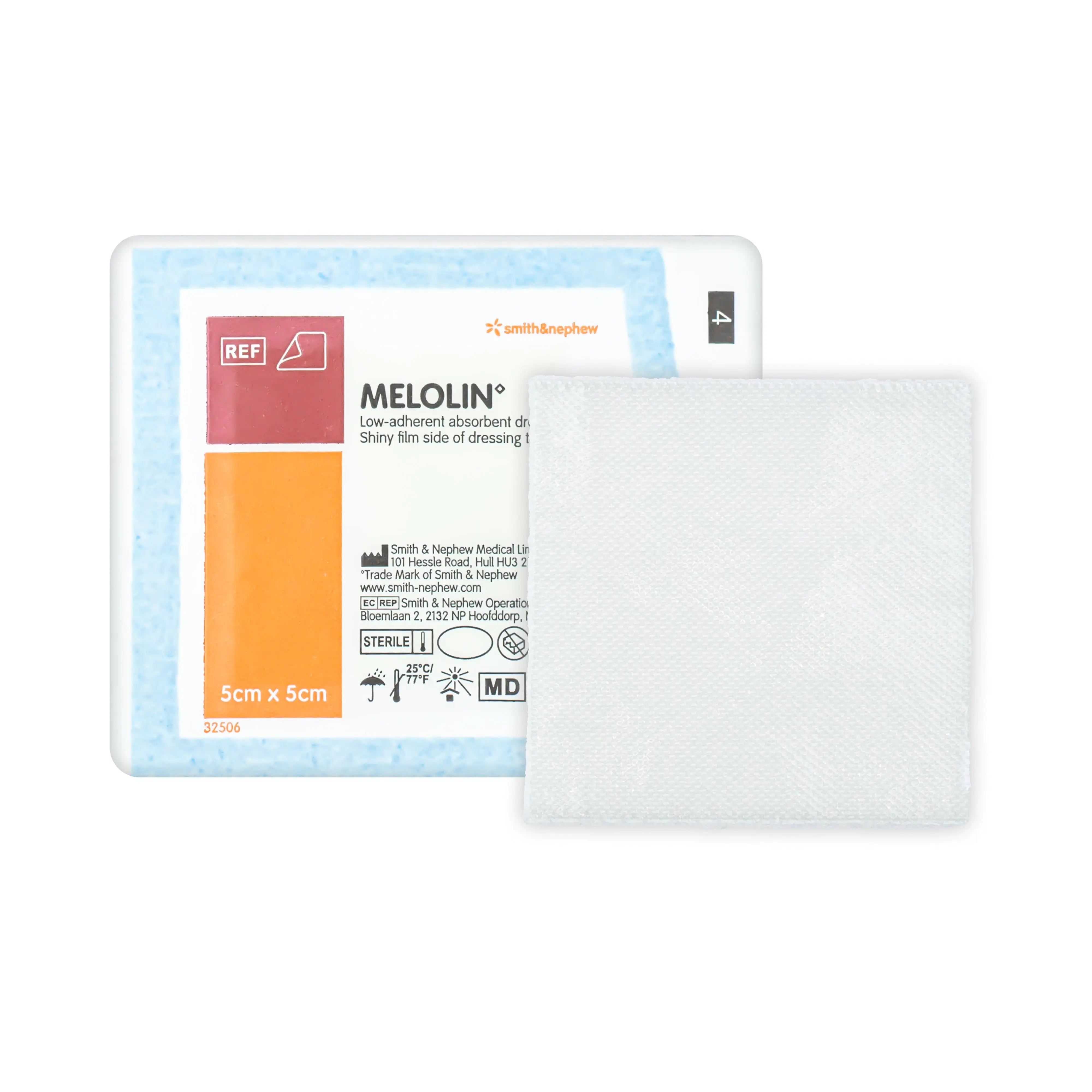 Melolin Low-Adherent Absorbent Dressing (Multiple Sizes) (x100)