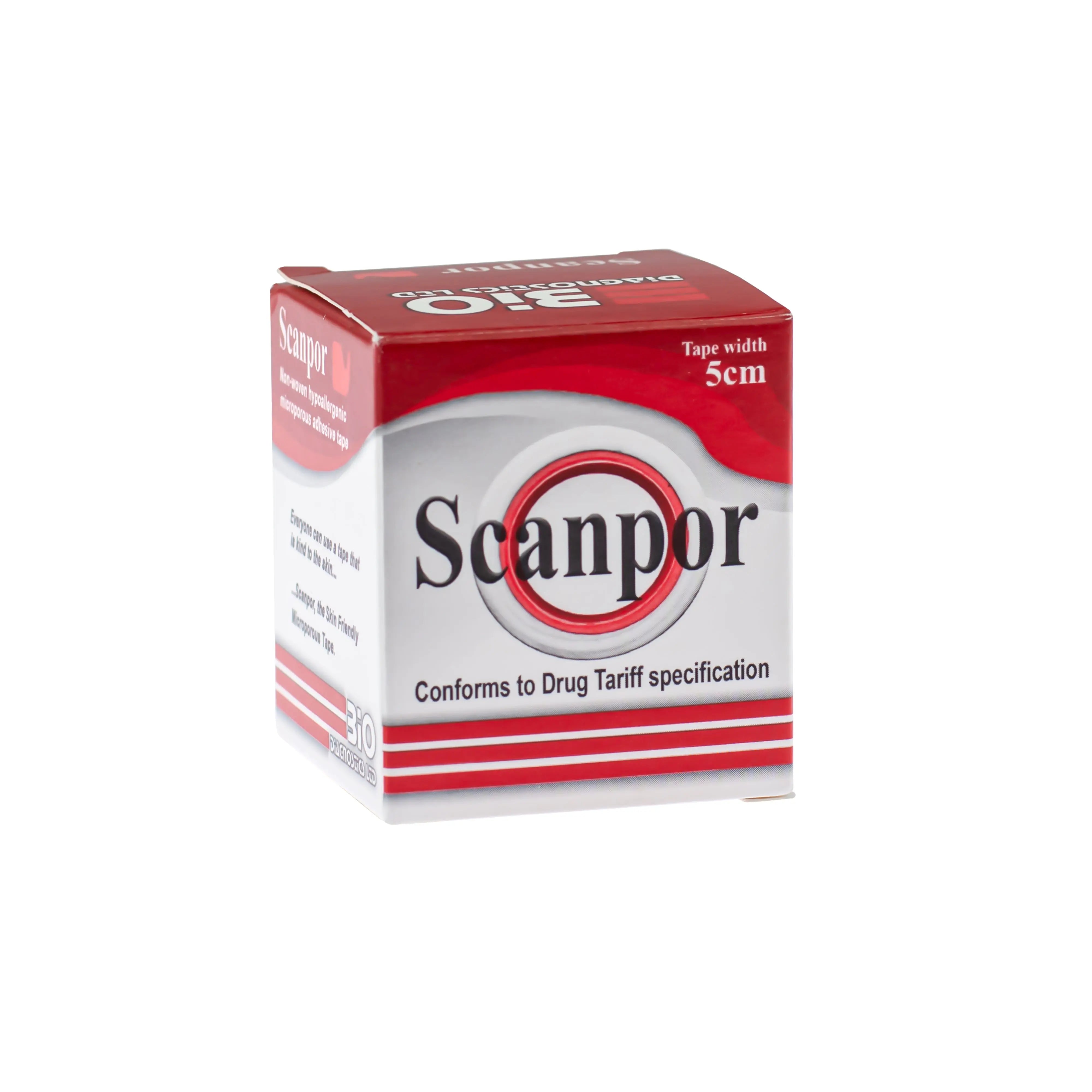 Scanpor Microporous Surgical Tape (5cm x 10m) (x1)