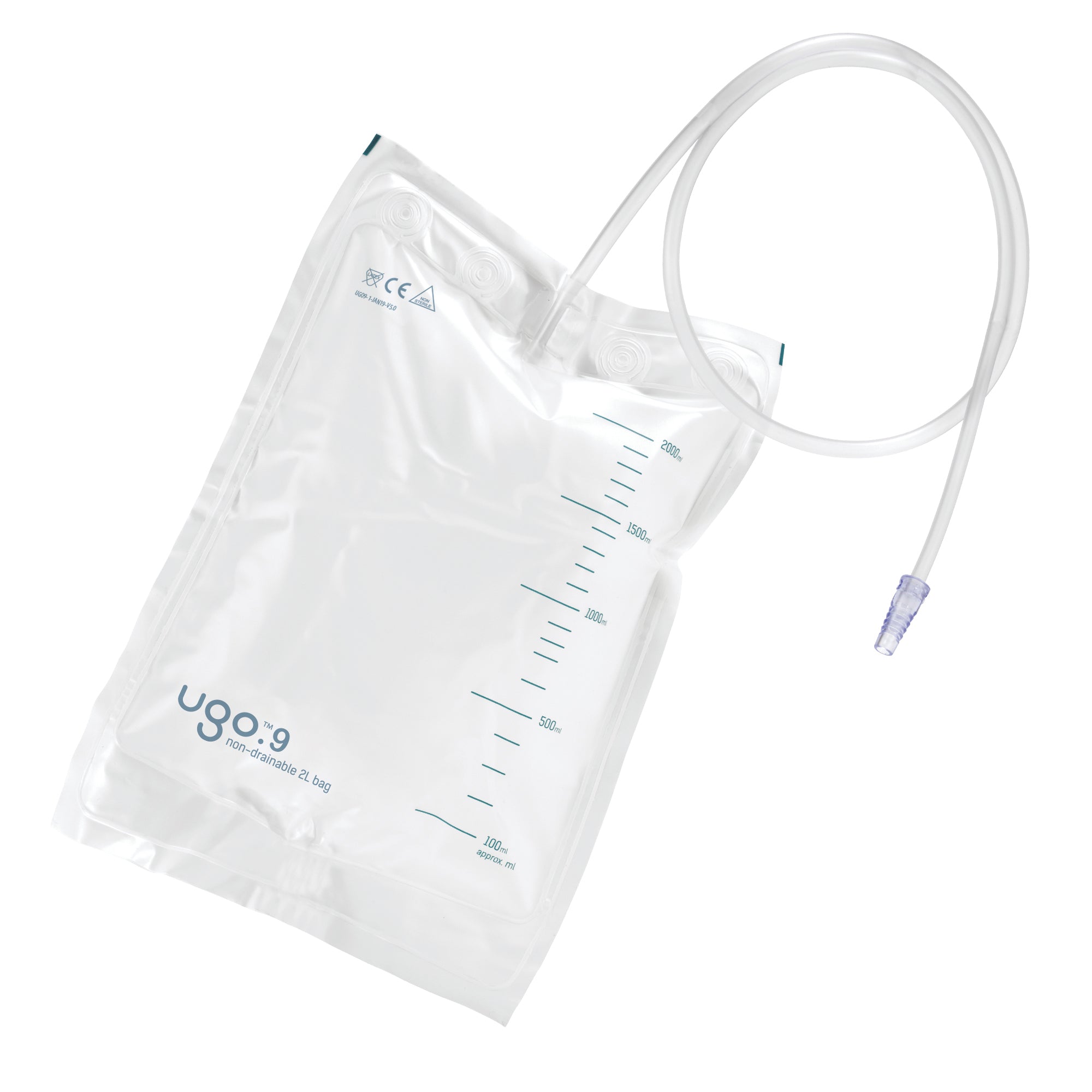 Ugo 2L Drainage Bags - Urine Night Bags (x10)