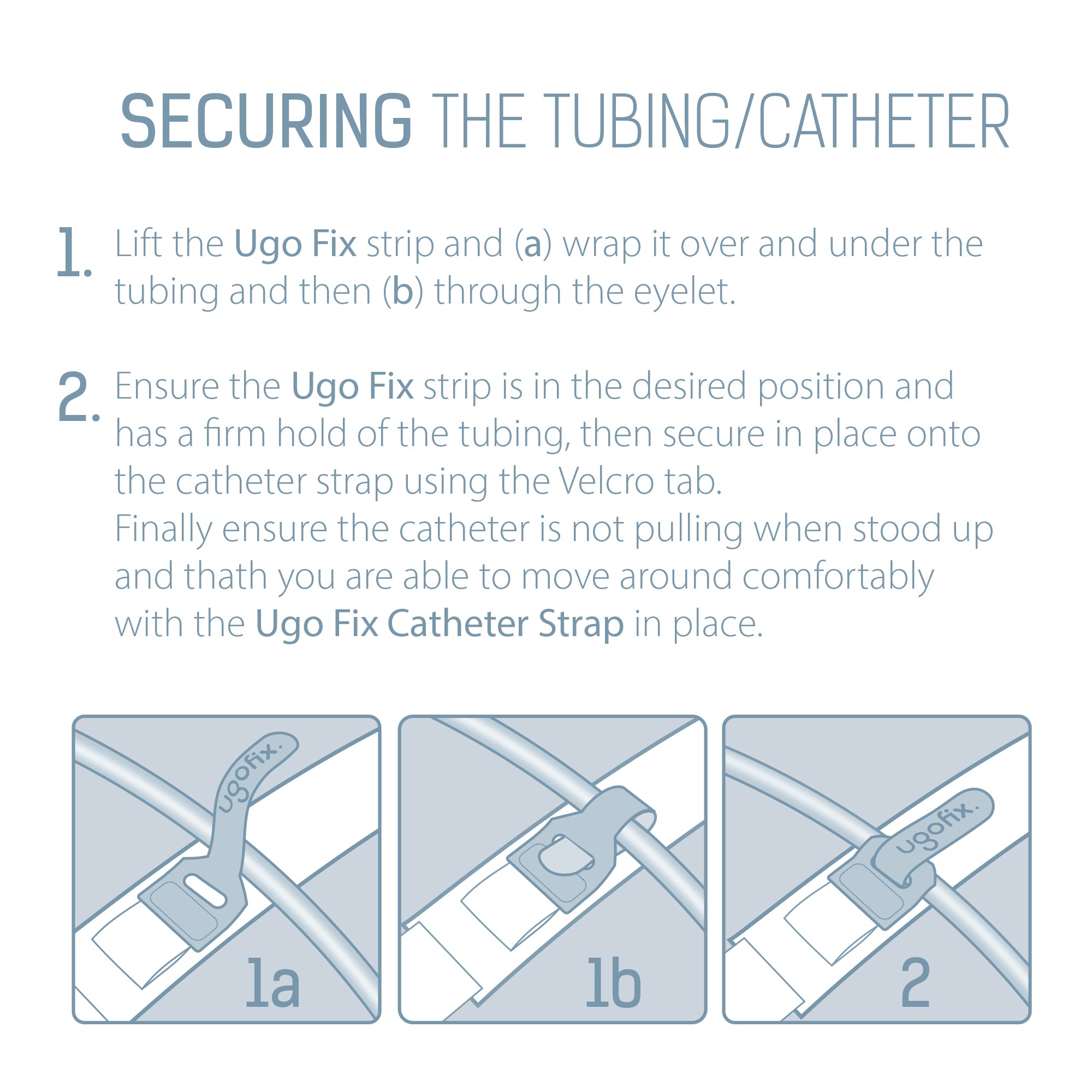 Ugo Fix Catheter Strap – Catheter Securement Strap (x5)