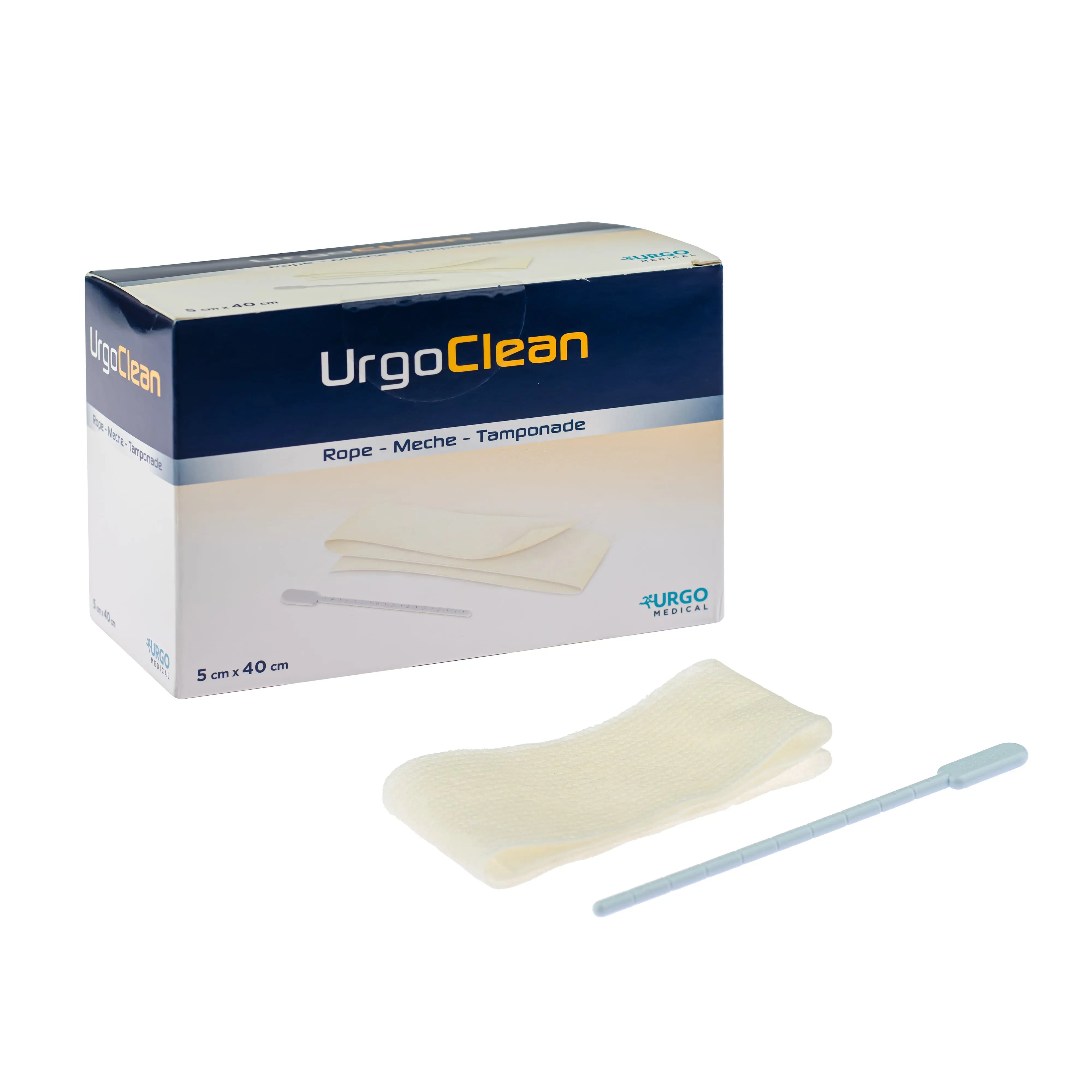 UrgoClean Absorant Dressing Pad Ribbon - With Probe (Multiple Sizes) (x5)