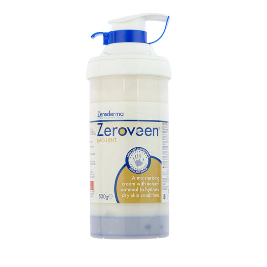Zeroveen Emollient - Natural Oatmeal Moisturising Cream (500g)