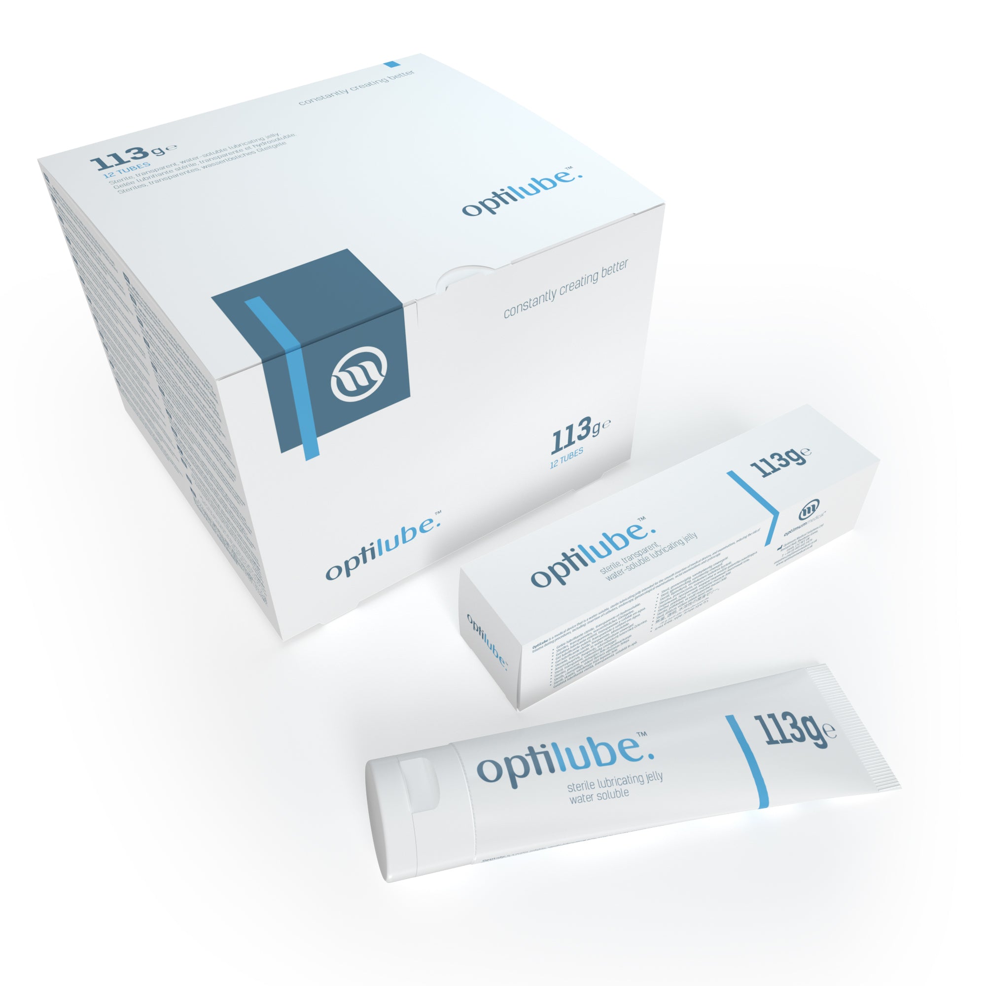 OptiLube Sterile Lubricant Gel Tubes (113g) (x1 or 12)