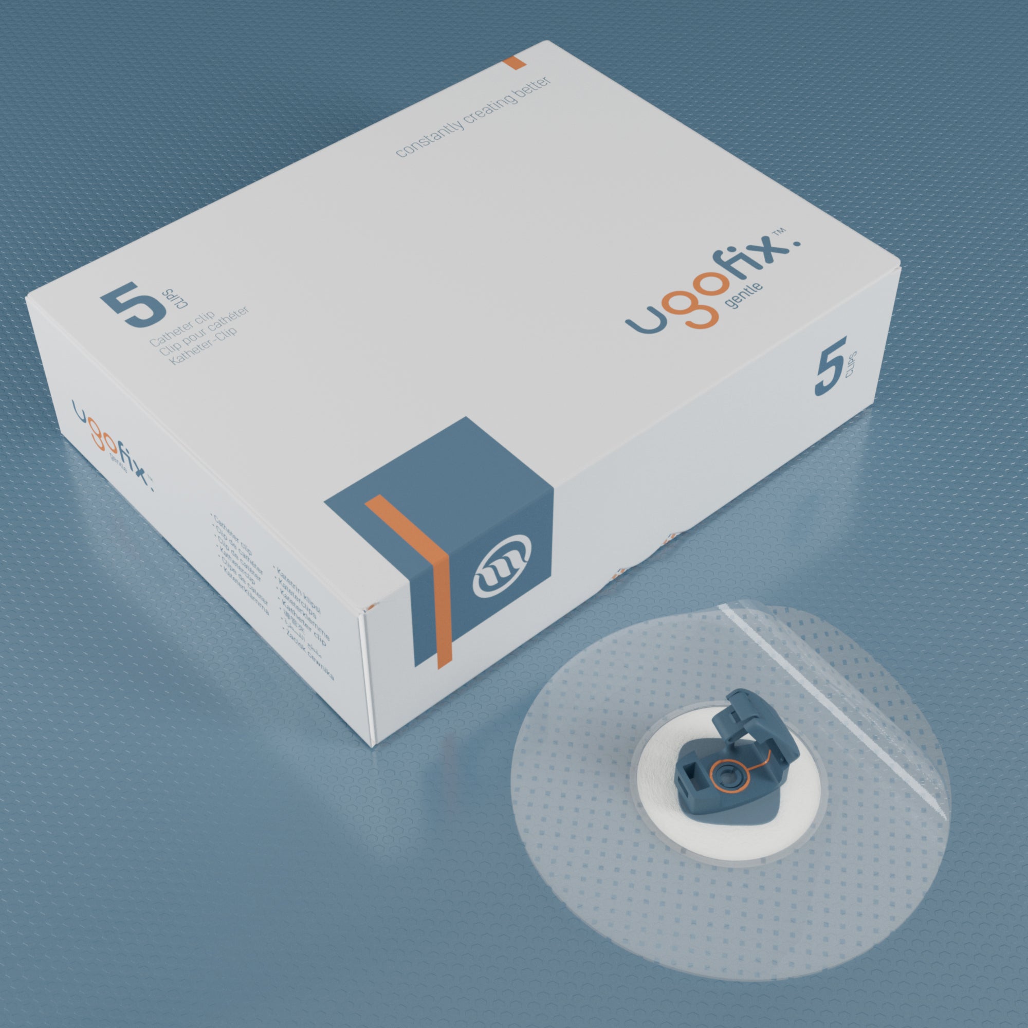 Ugo Fix Gentle - Catheter Securement Clip (x5)