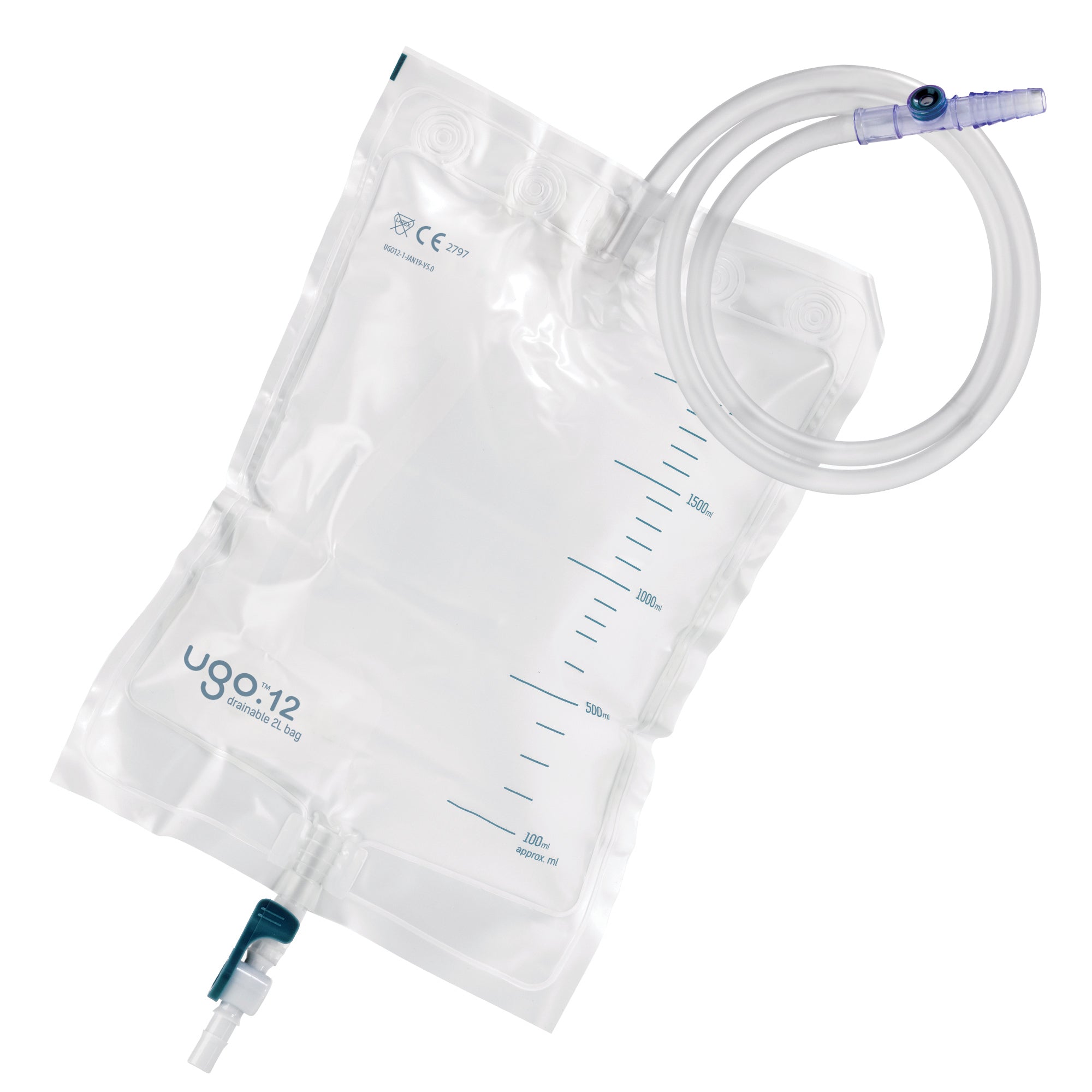 Ugo 2L Drainage Bags - Urine Night Bags (x10)