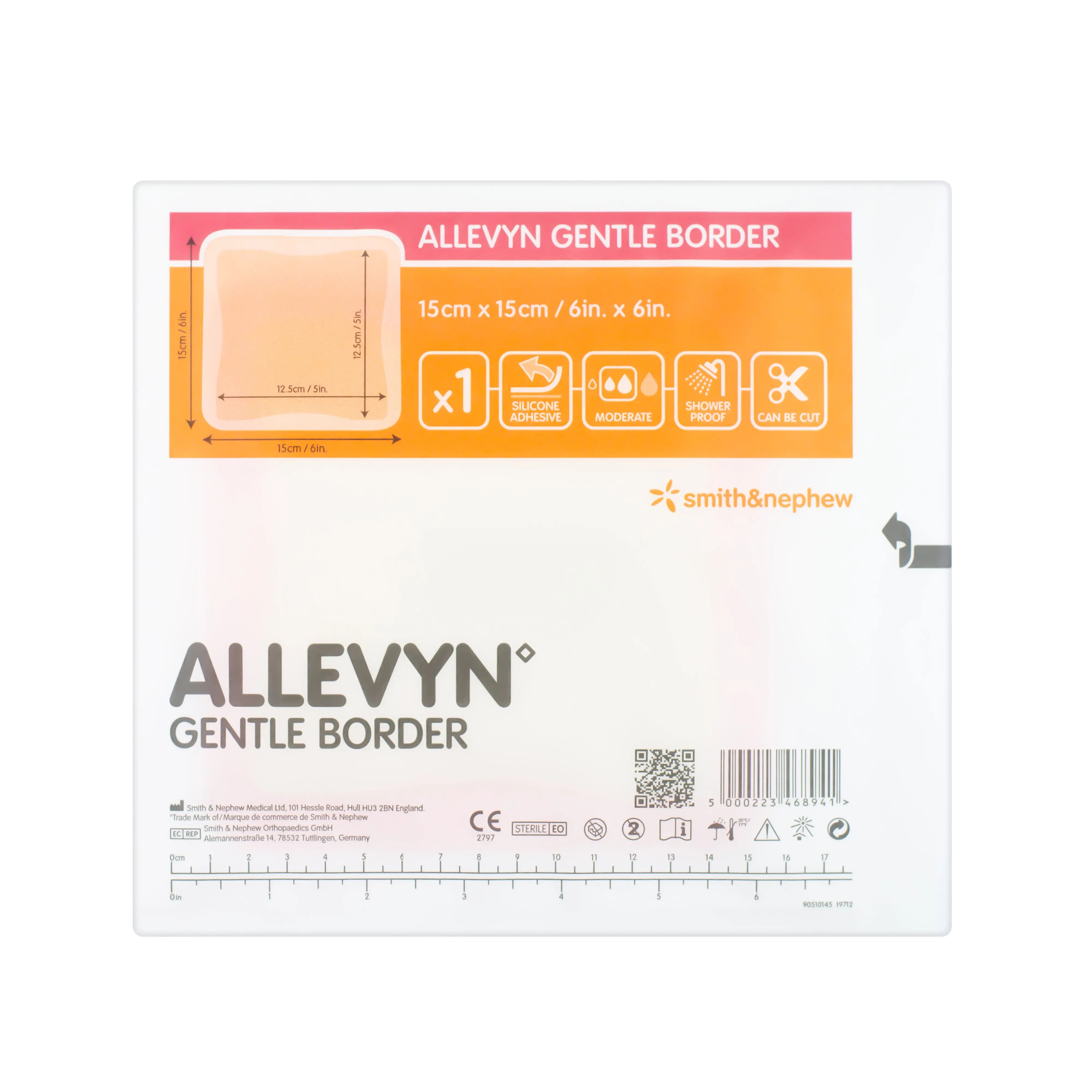 Allevyn Gentle - Border Dressing (x10)