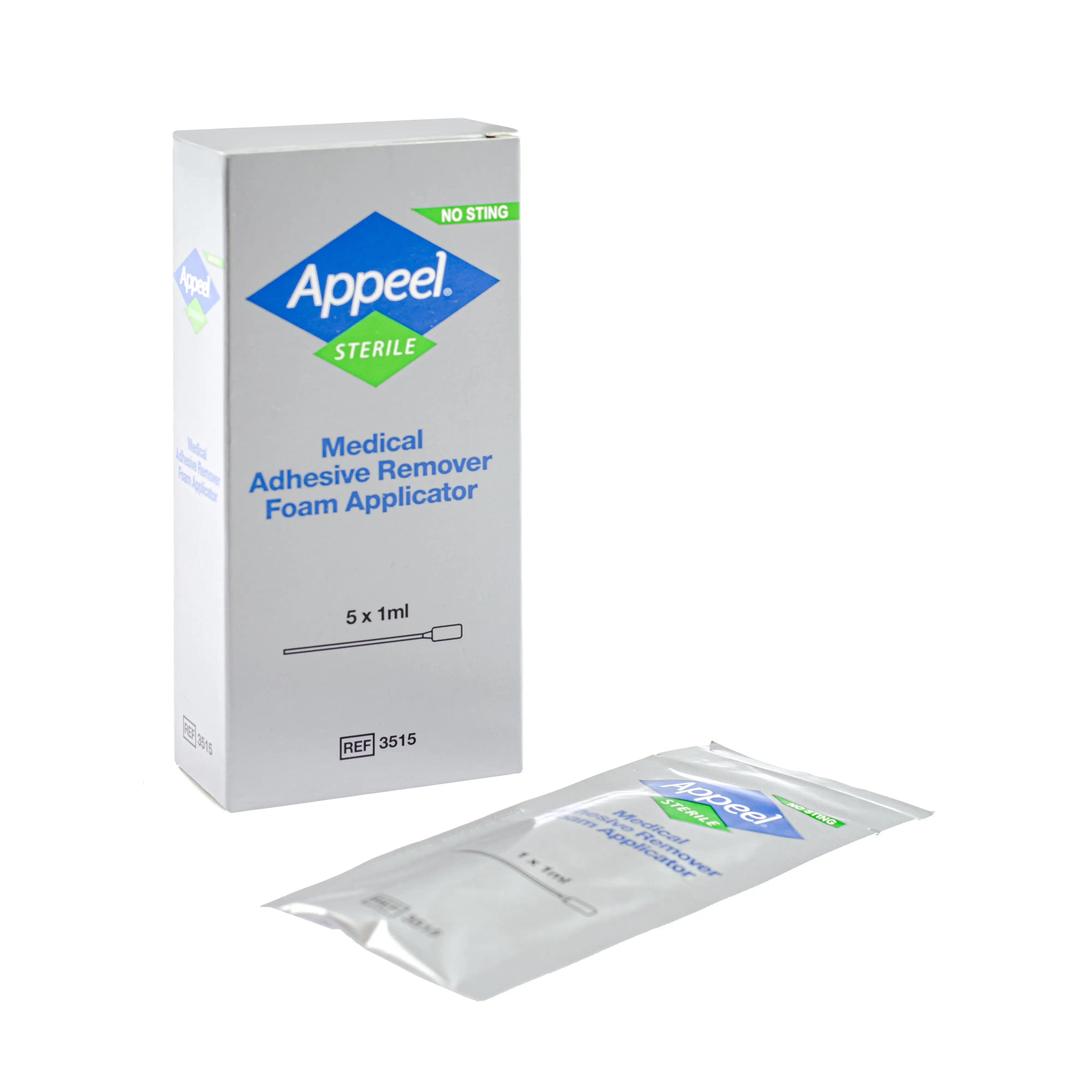 Appeel Foam Applicator - Sterile Adhesive Dressing Remover (x5)