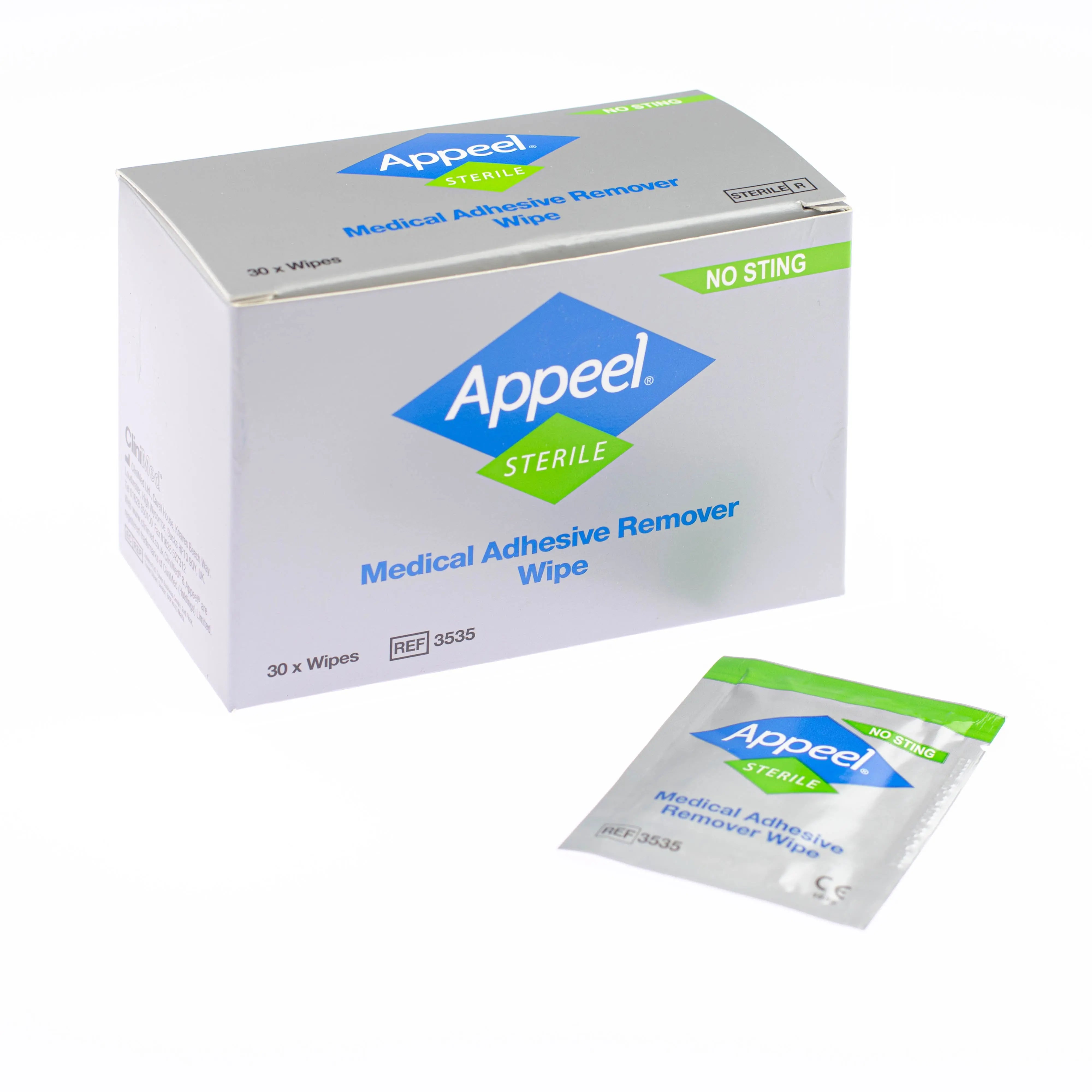 Appeel Sterile Medical Adhesive Remover Wipes (x30)