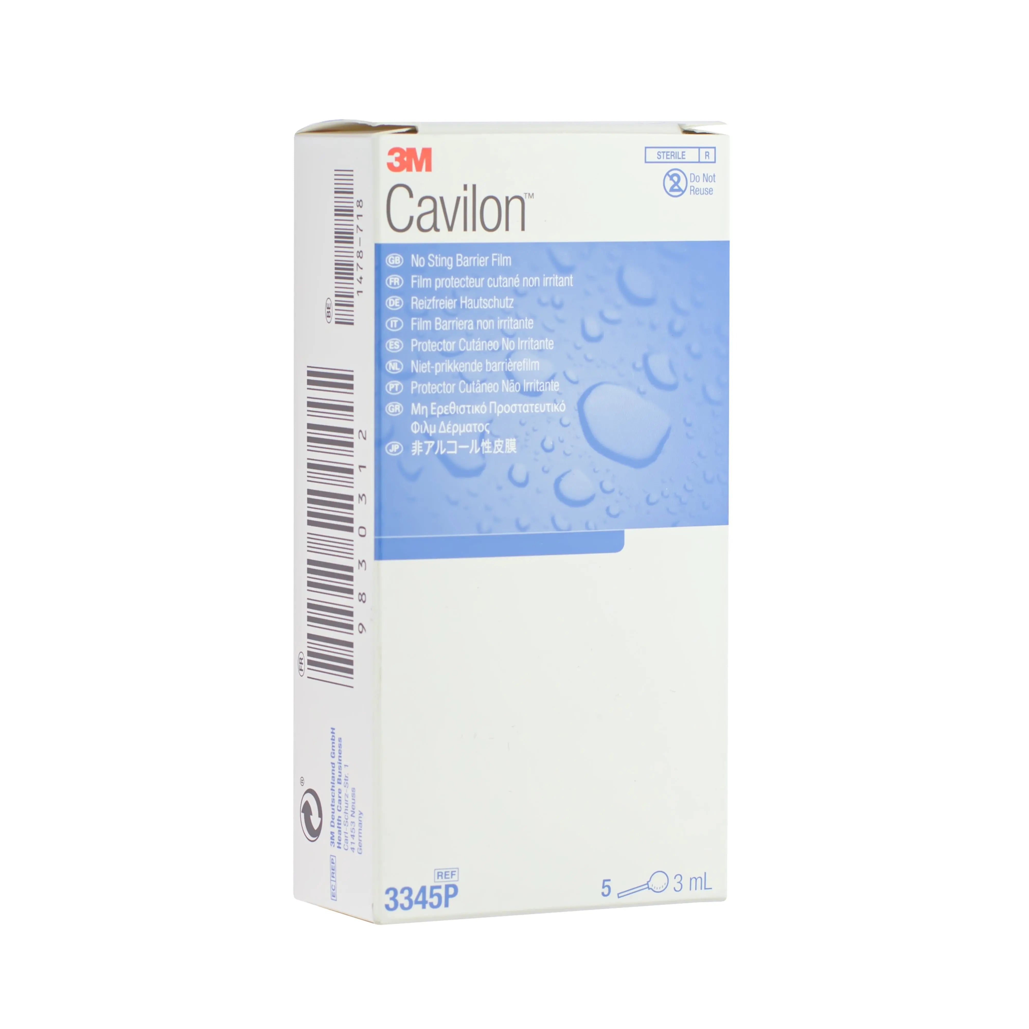 Cavilon No-Sting Barrier Film - Foam Applicator (3ml) (x5)