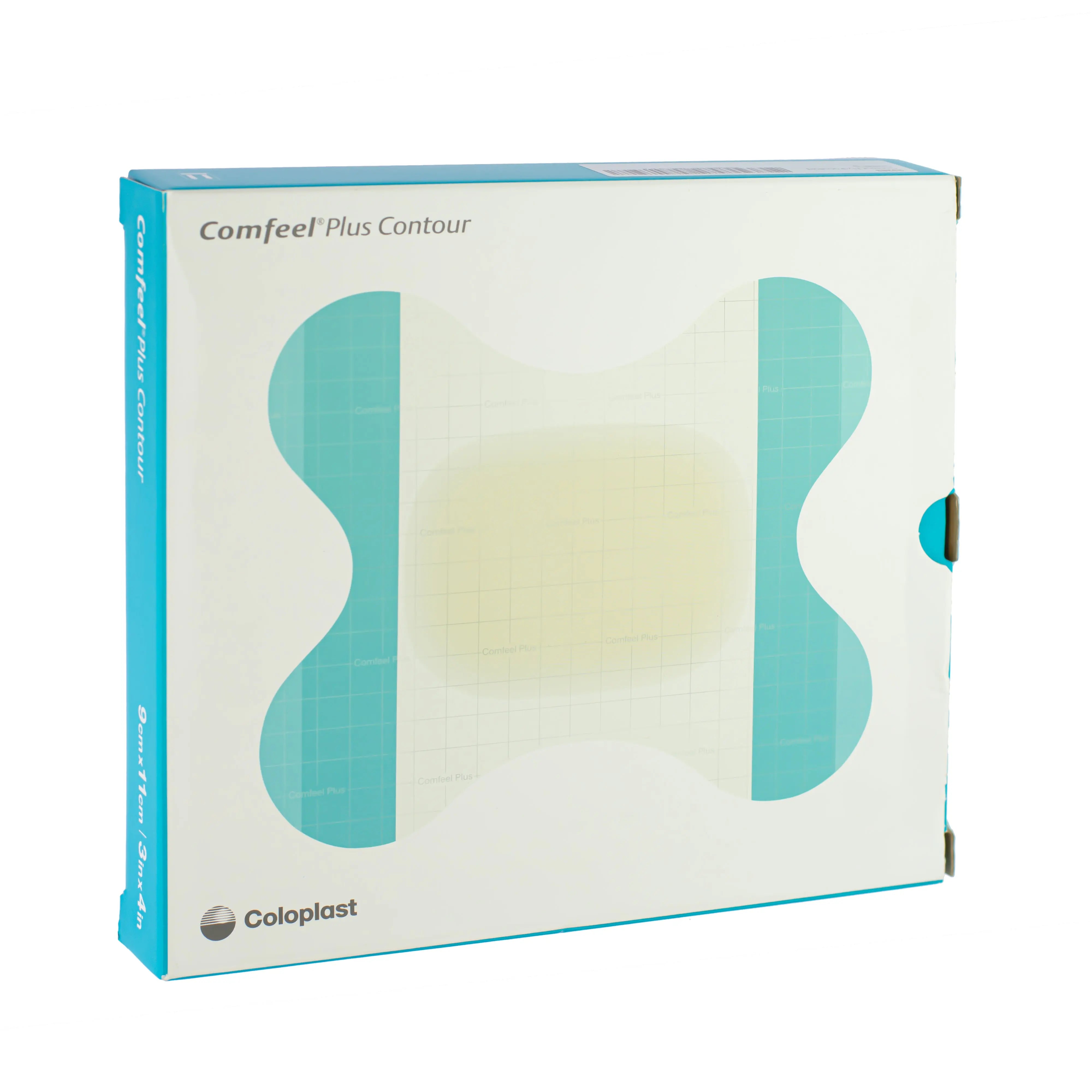 Comfeel Plus Contour - Hydrocolloid Dressing (9cm x 11cm) (x10)