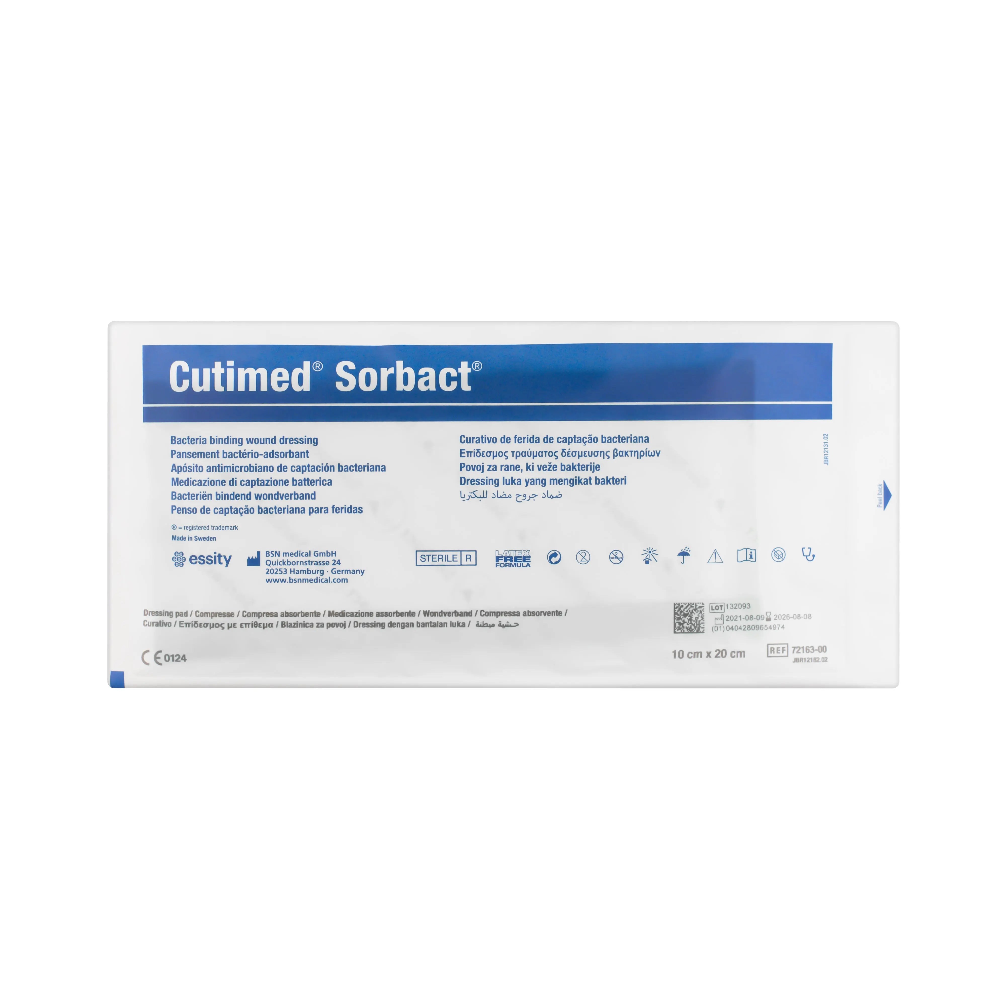 Cutimed Sorbact - Dressing Pad (x20)