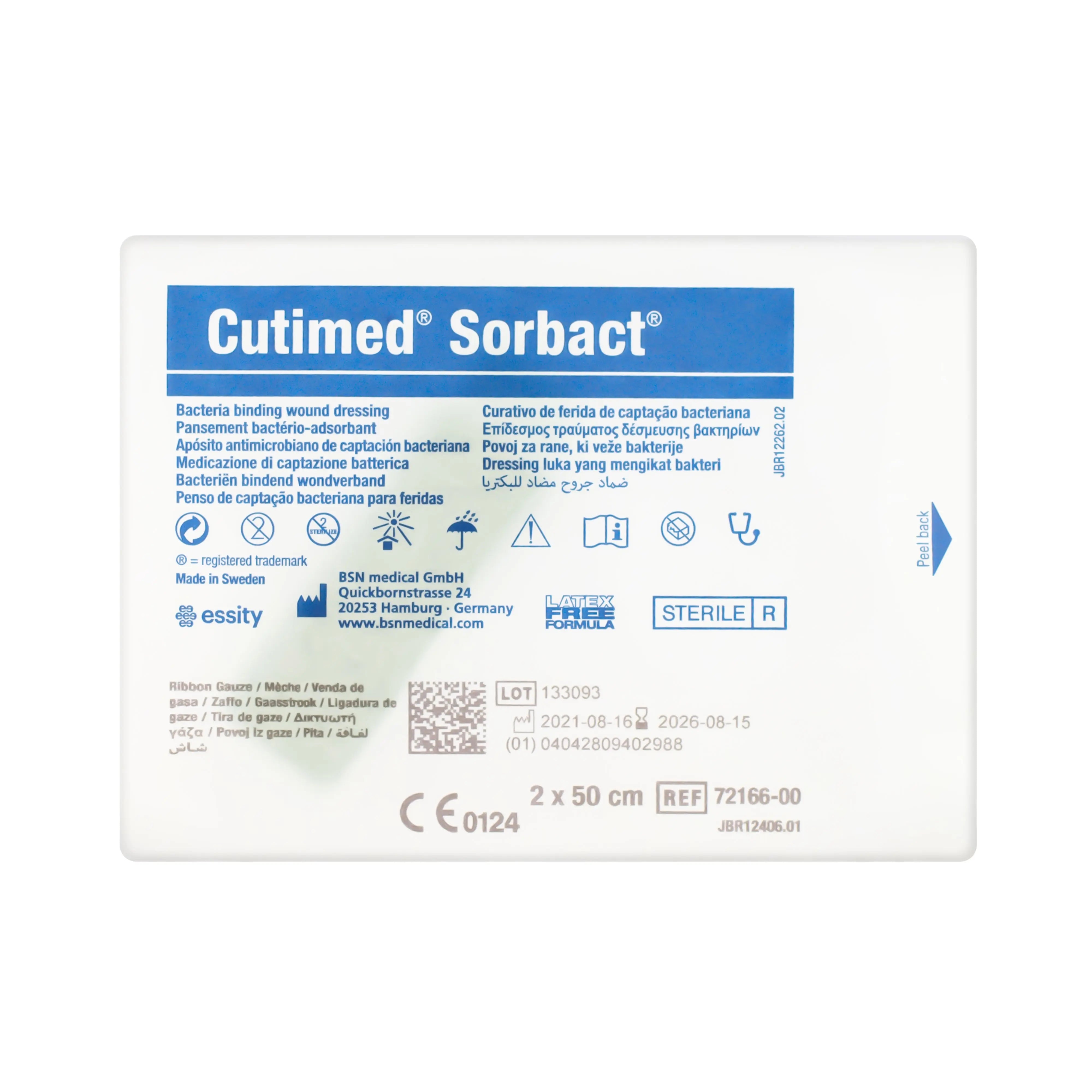 Cutimed Sorbact - Ribbon Dressings (x20)