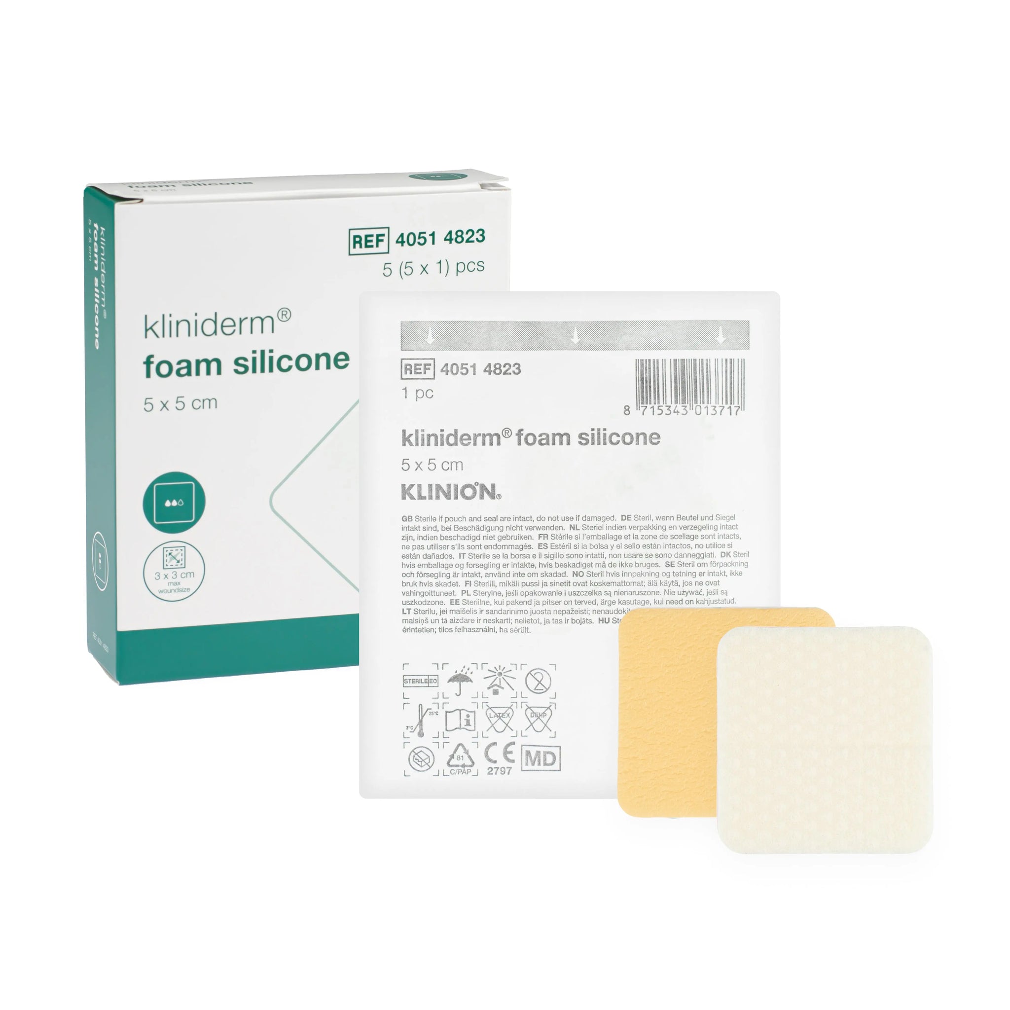 PMP Bordered Silicone Foam Dressing - Home Medical Inc