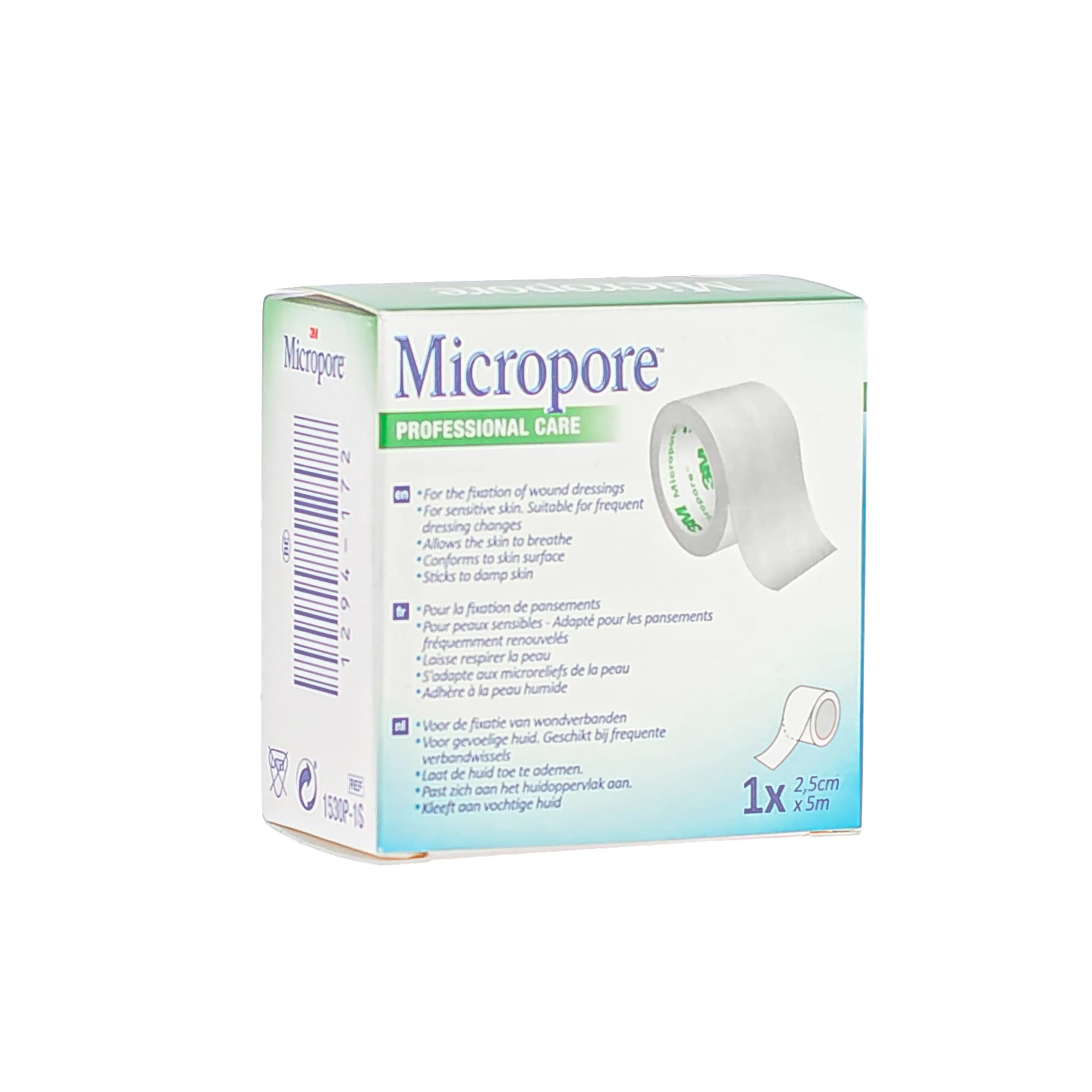 Micropore 3M Surgical Tape (2.5cm x 5m) (x1)