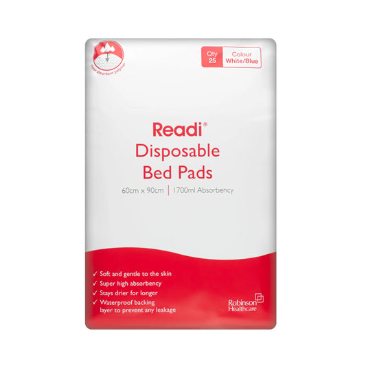 Readi Disposable Bed Pads (Multiple Sizes) (x25)