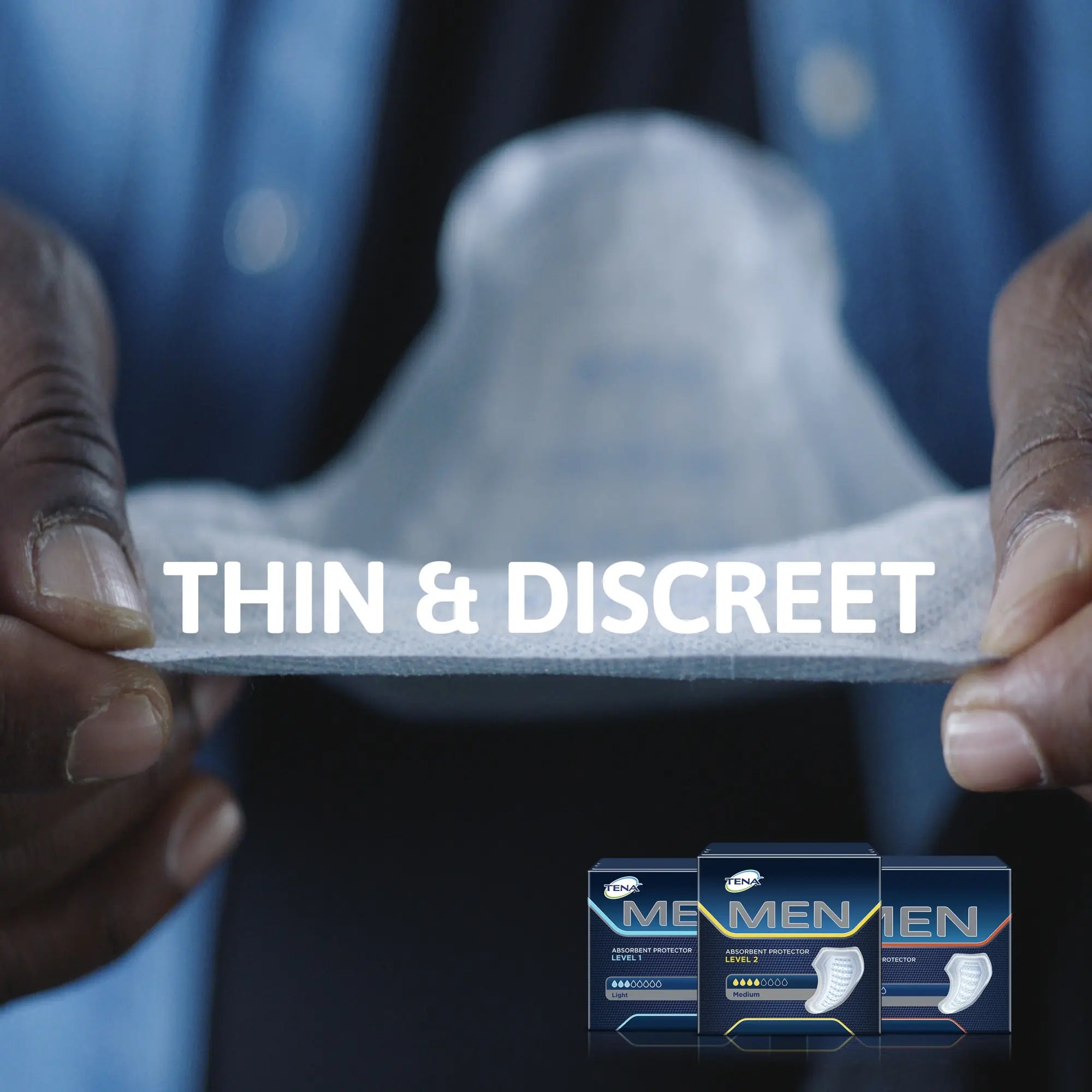 Tena Men - Absorbent Protector Pads (Level 1) (x12)