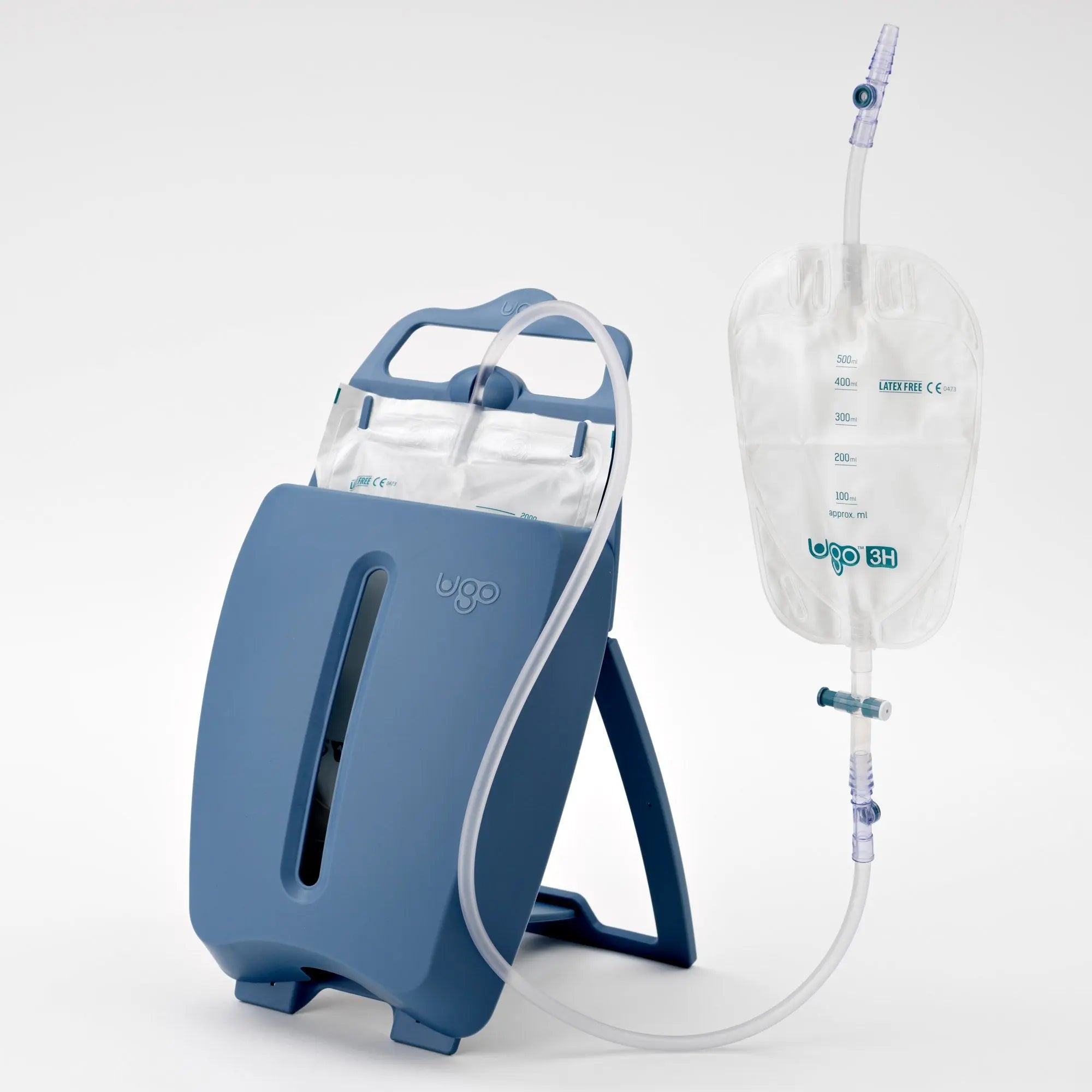 Ugo Stand with Dignity - Freestanding Night Bag Holder