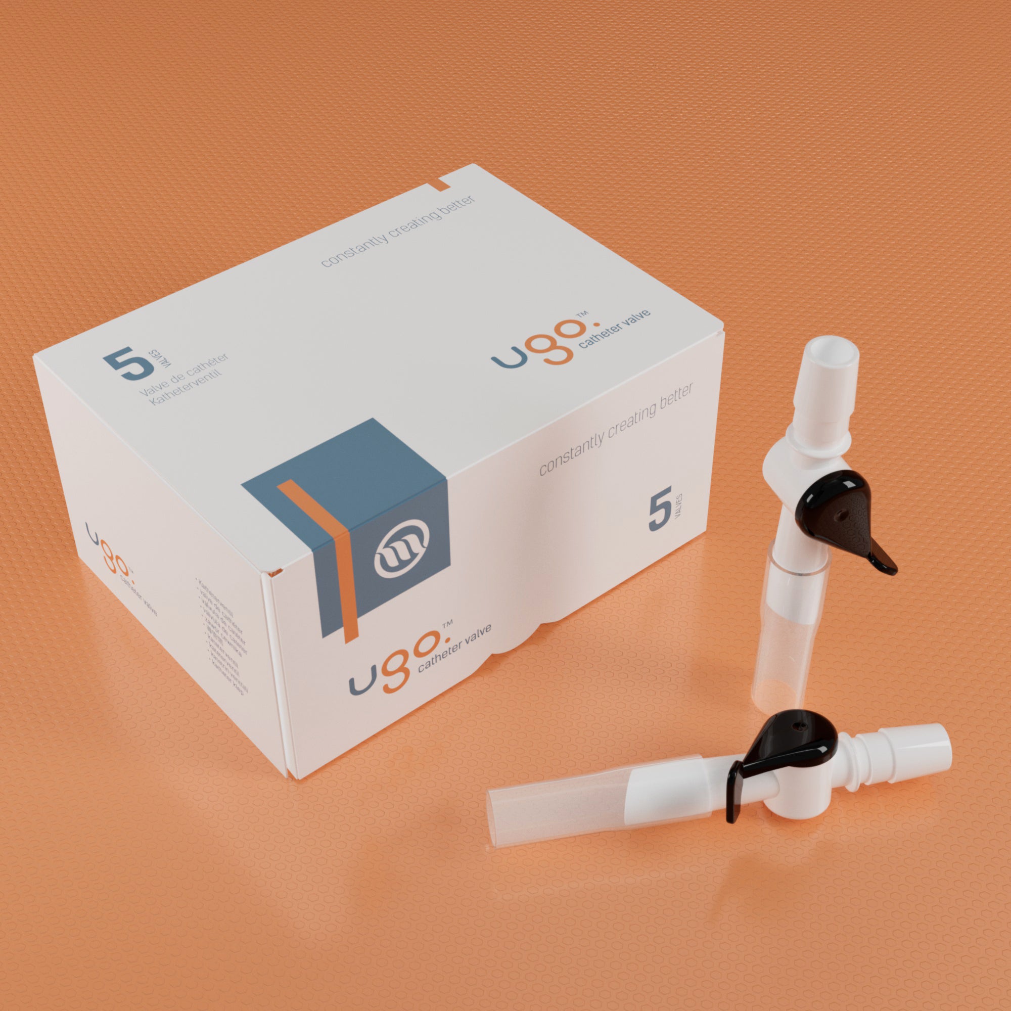 Ugo Catheter Valves - Urine Drainage Catheter Valves (x5)