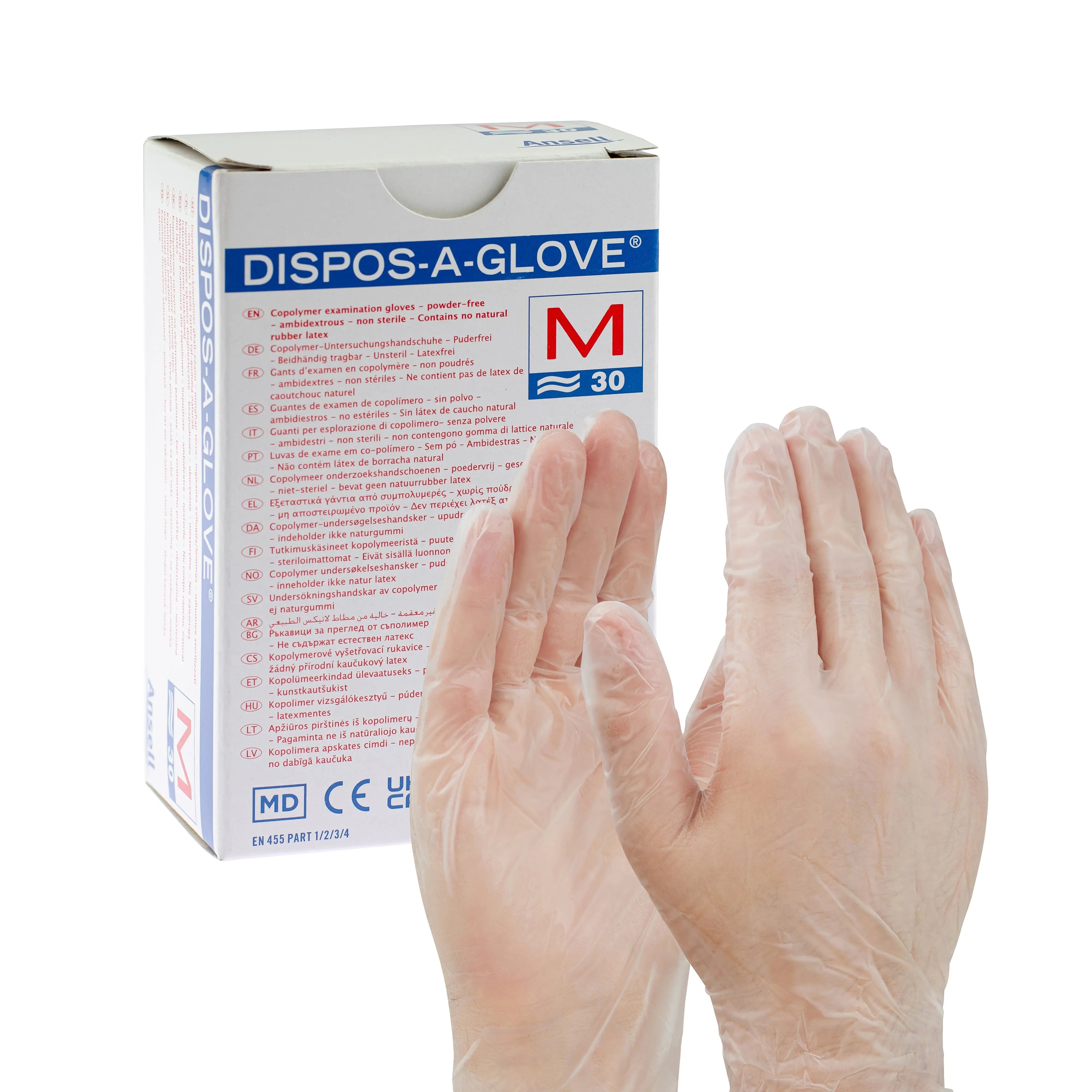 Dispos-A-Gloves Non-Sterile Synthetic Medicla Exam Gloves (x30)