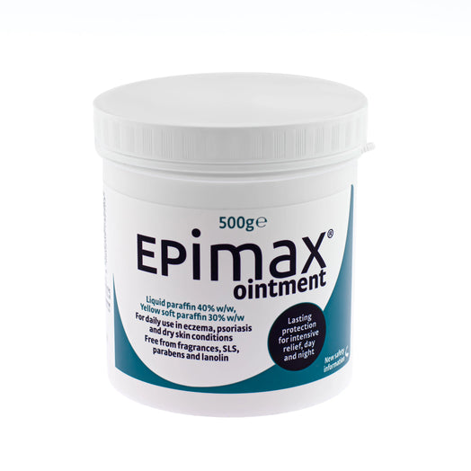 Epimax Ointment - Liquid & Yellow Soft Paraffin For Dry Skin Conditions (500g) (x1)
