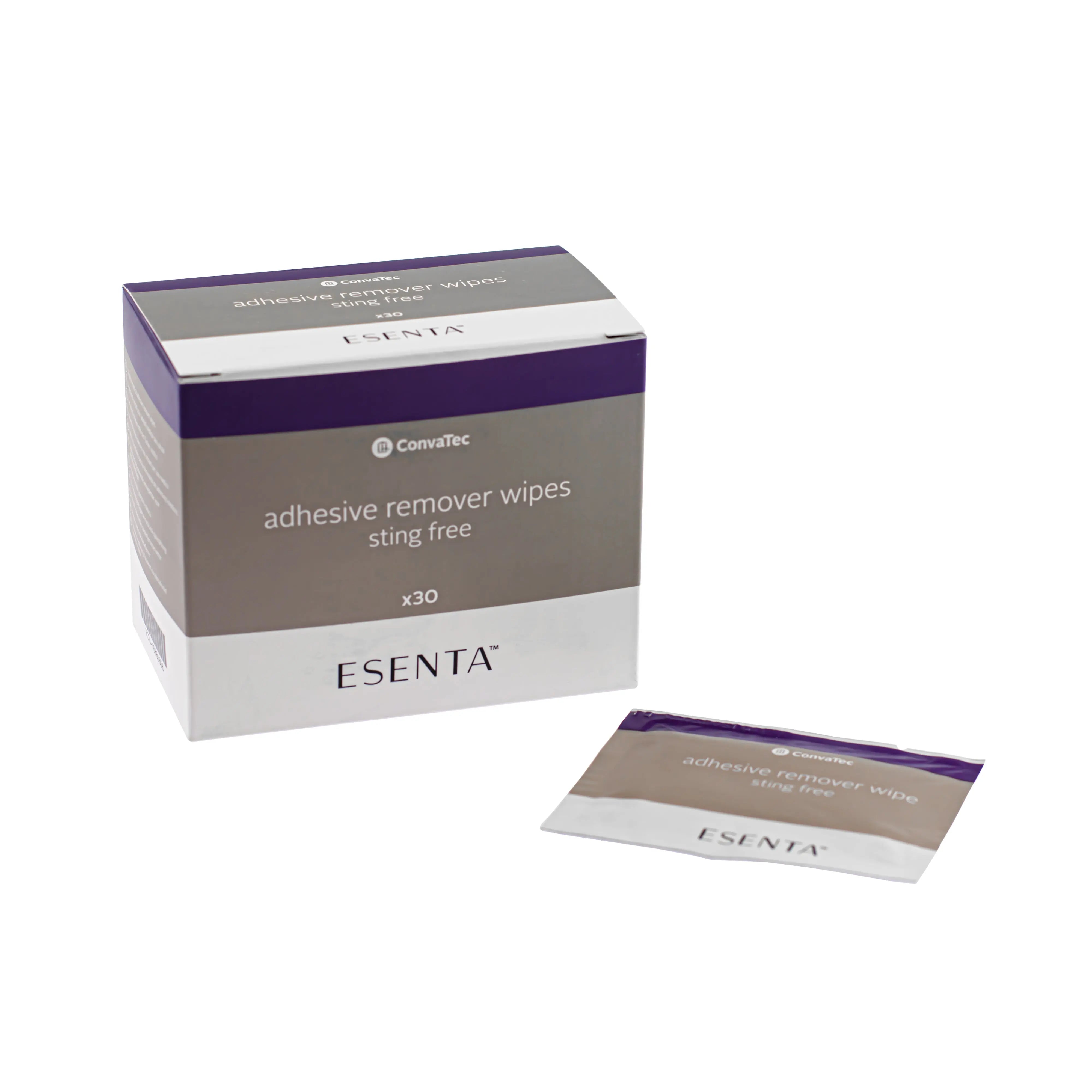 Esenta Sting Free Adhesive Remover Wipes (x30)