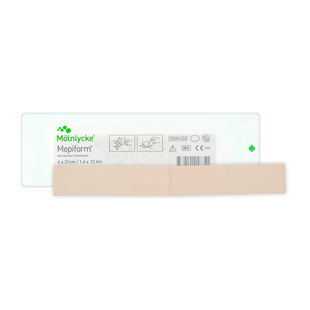 Mepiform Film Dressing - Self Adherent Soft Silicone Dressing | Vyne