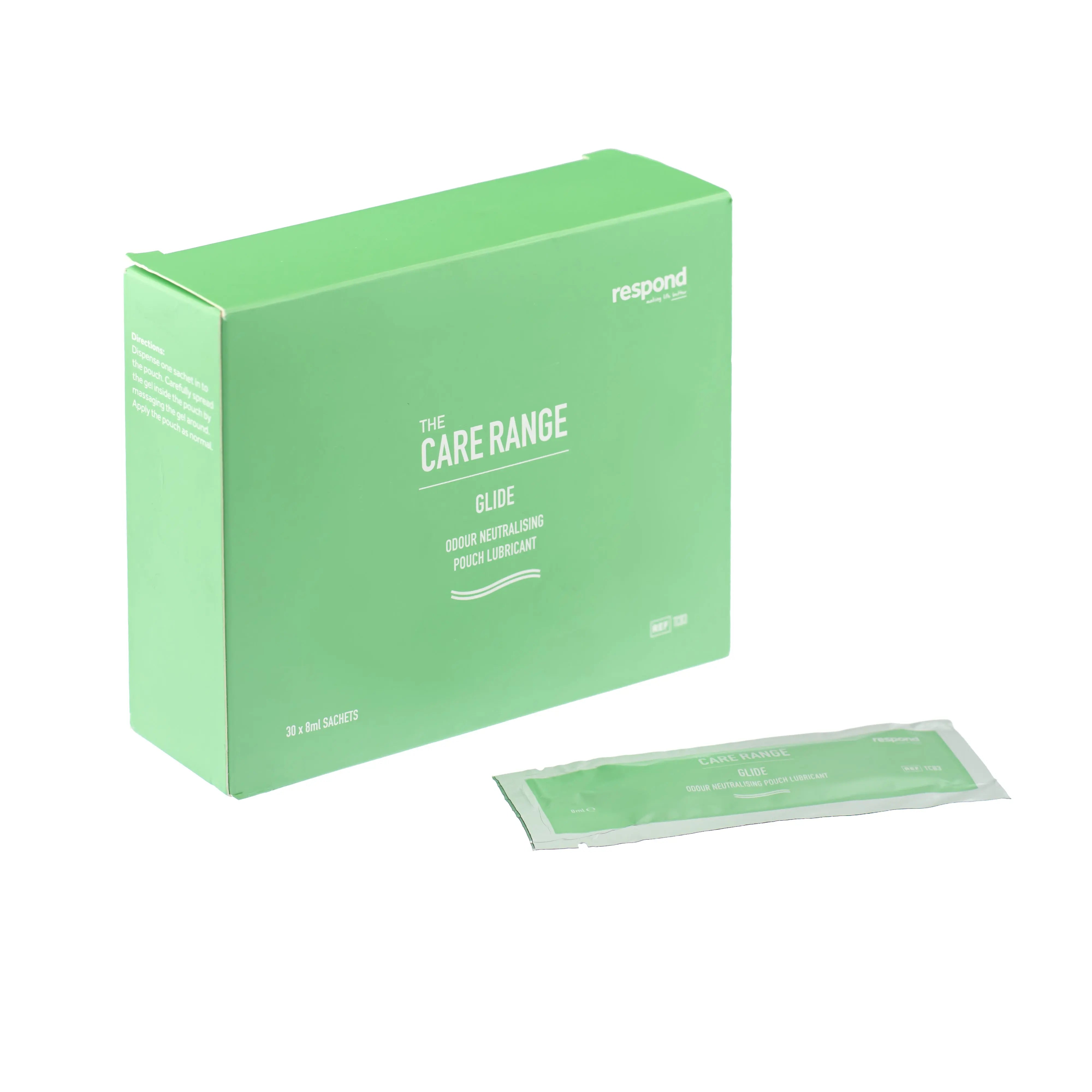 Respond Glide Odour Neutralising Pouch Lubricant Sachets (x30)