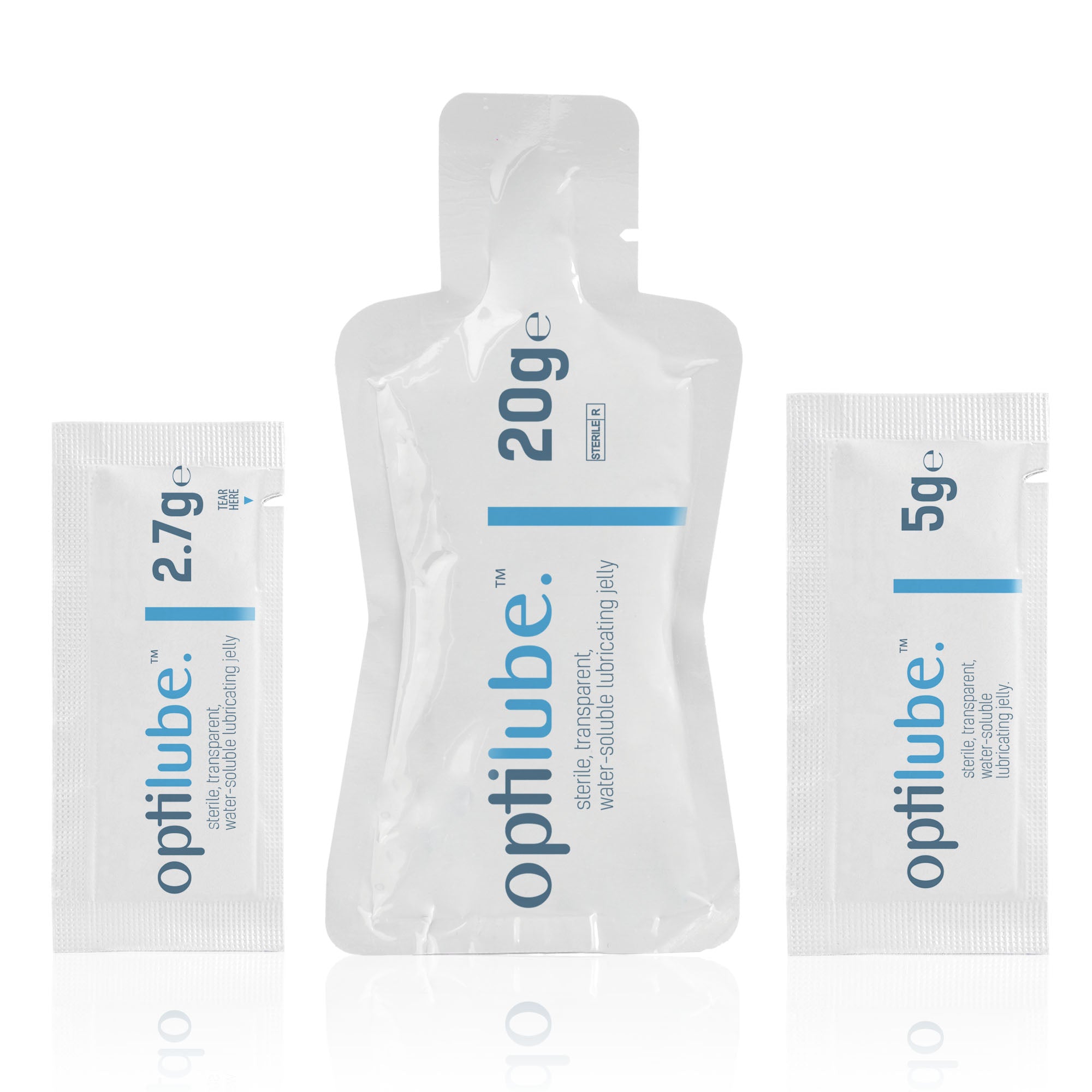 OptiLube Sterile Lubricant Gel Sachets (5g) (x150)