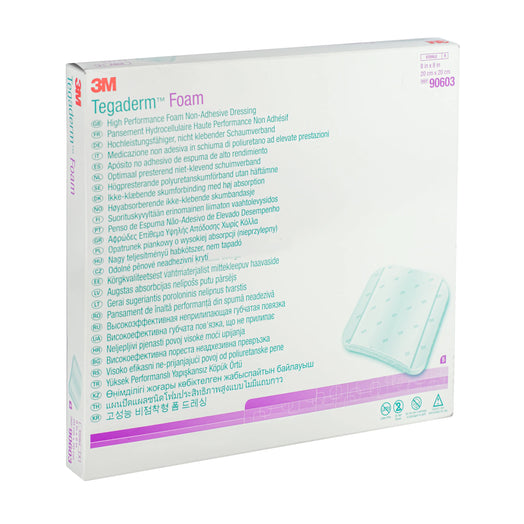 3M Tegaderm - Foam Non-Adhesive Dressing (20cm x 20cm) (x5)