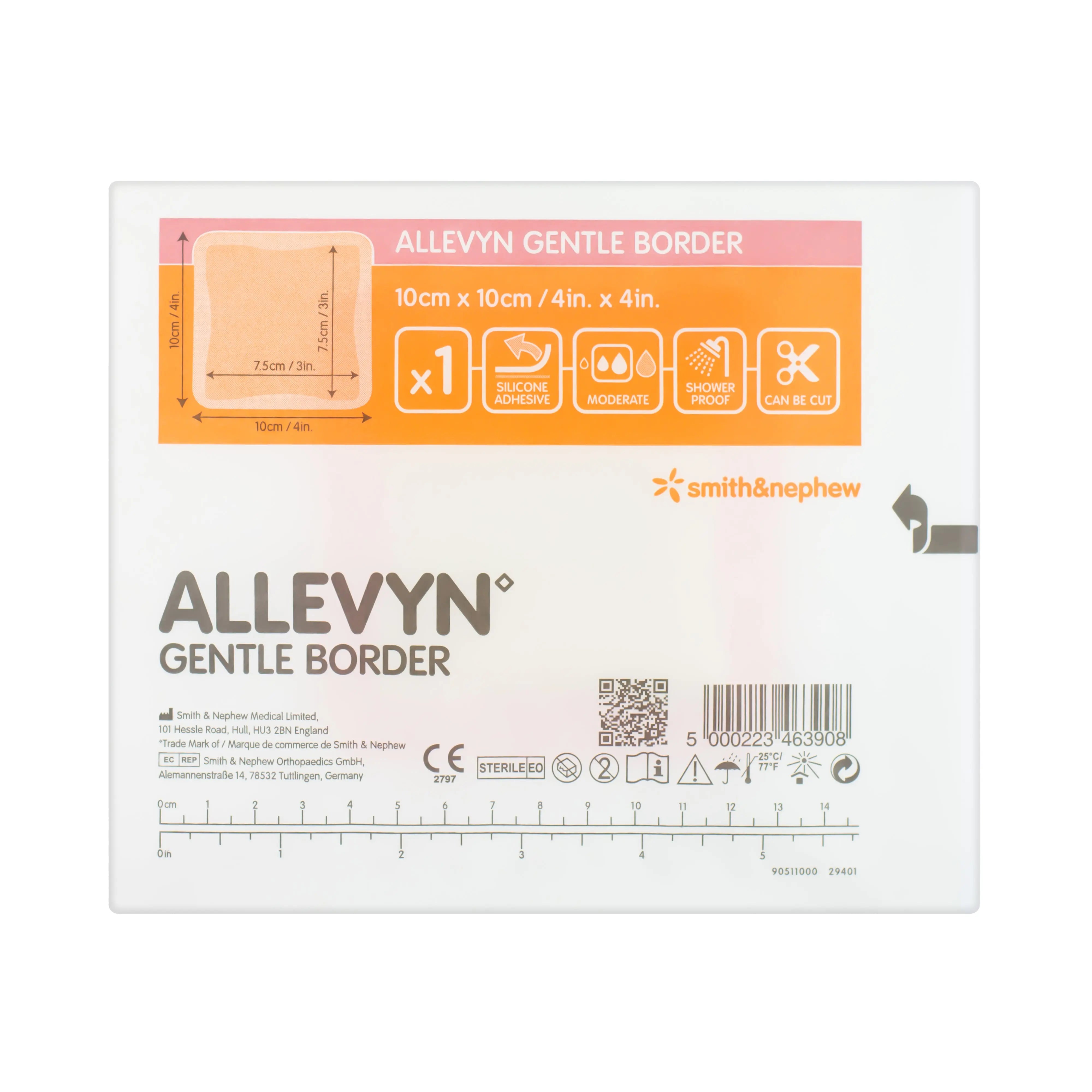 Allevyn Gentle - Border Dressing (x10)
