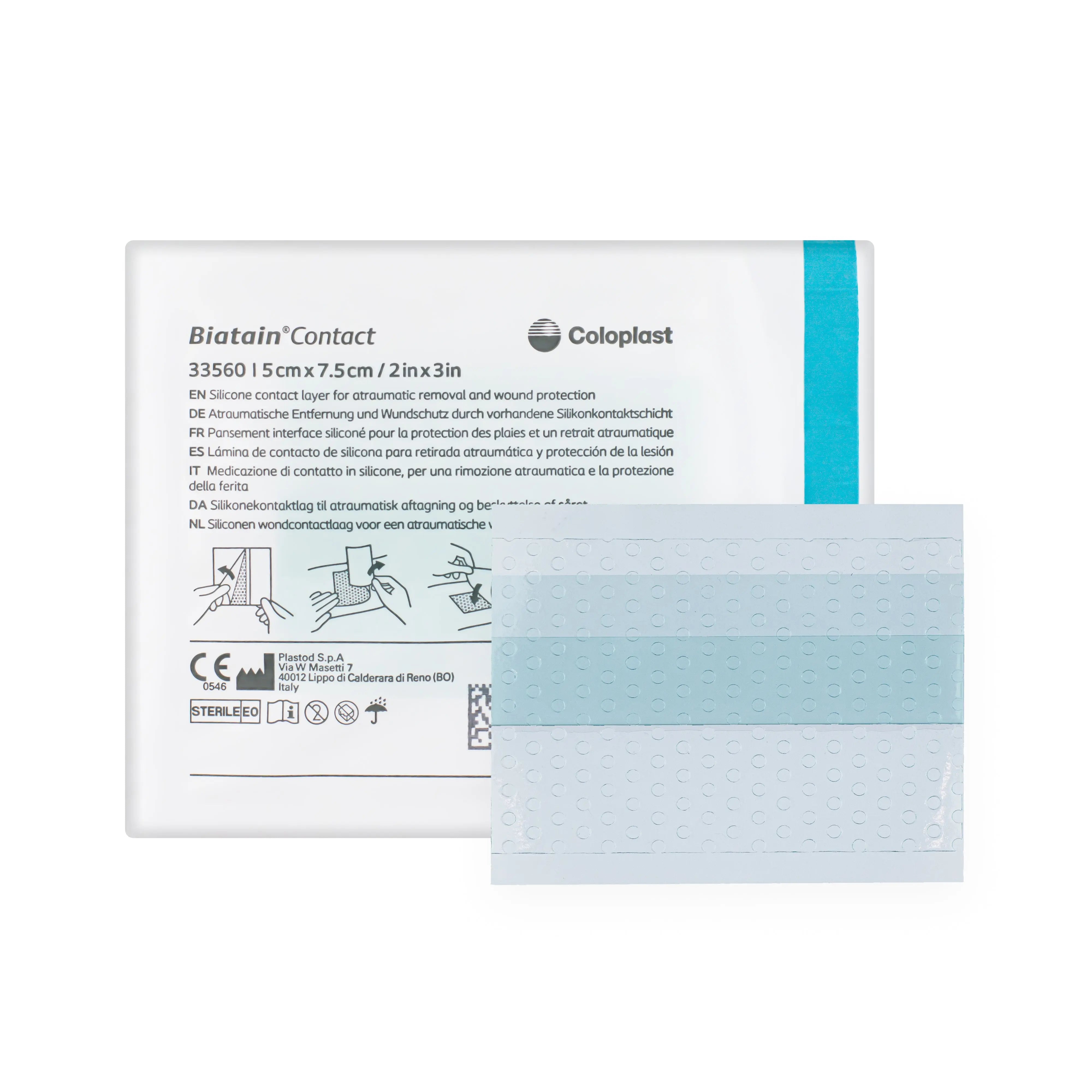 Biatain Contact - Silicone Contact Layer (5cm x 7.5cm) (x5)