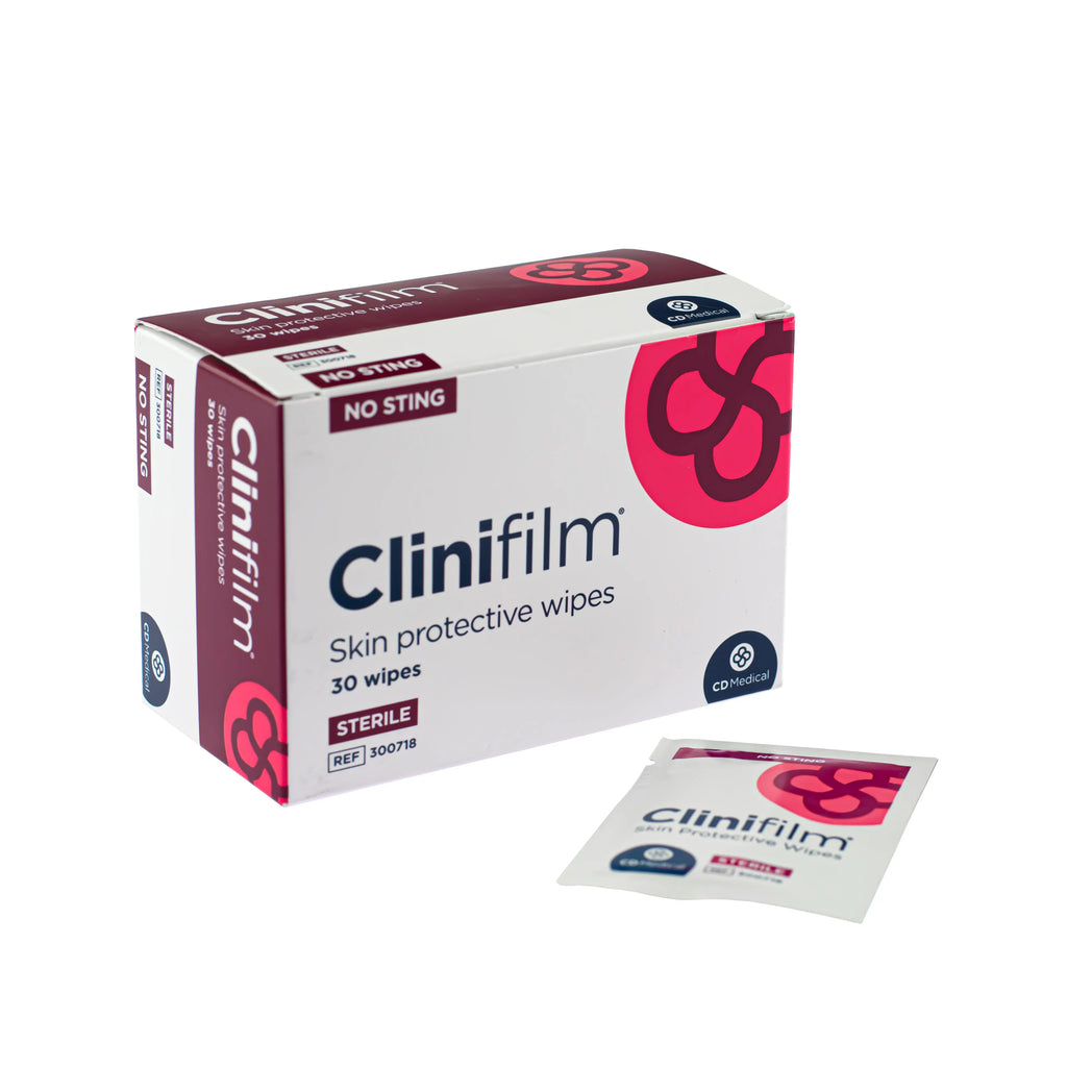 Clinifilm Sterile Skin Protective Film Wipes (x30) | Vyne