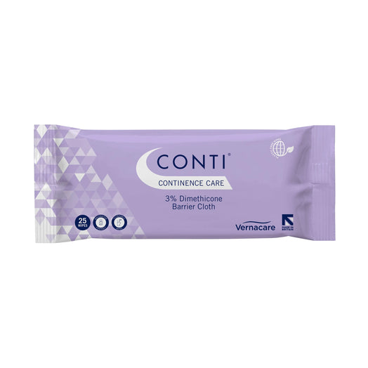 Conti - Barrier Cloth Incontinence Wipes 3% Dimethicone (x25)