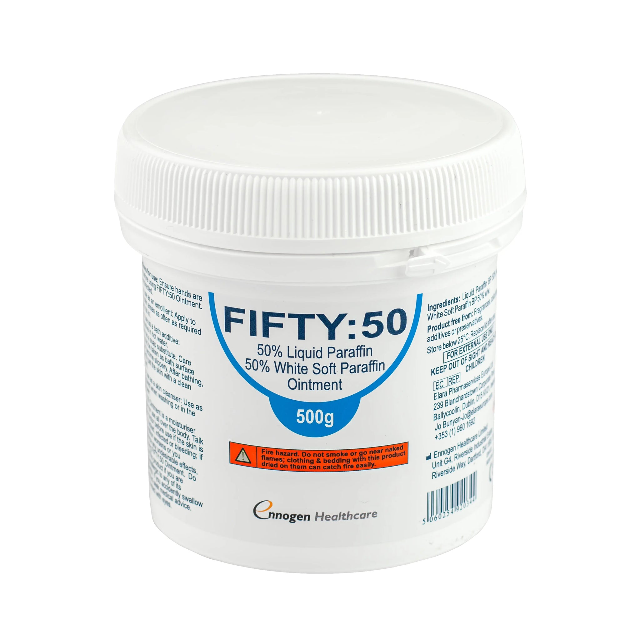 Fifty:50 Ointment - Liquid Paraffin Ointment (250g or 500g) | Vyne