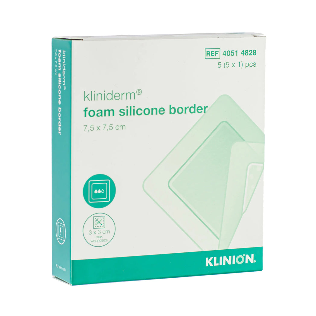 Kliniderm Foam Silicone Border Dressing (Multiple Sizes) (x5) Vyne