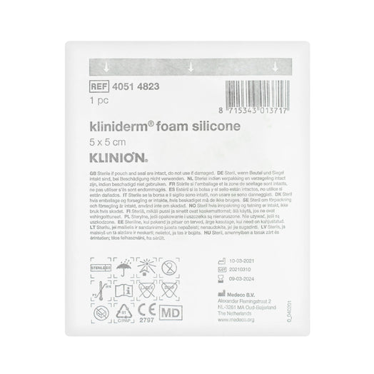 Kliniderm Foam Silicone Dressing (Multiple Sizes) (x5) Vyne