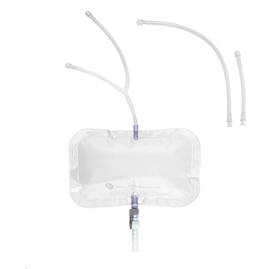 Nexus Nephrostomy Drainage System - Twin (Bilateral) Inlet Tube | Vyne